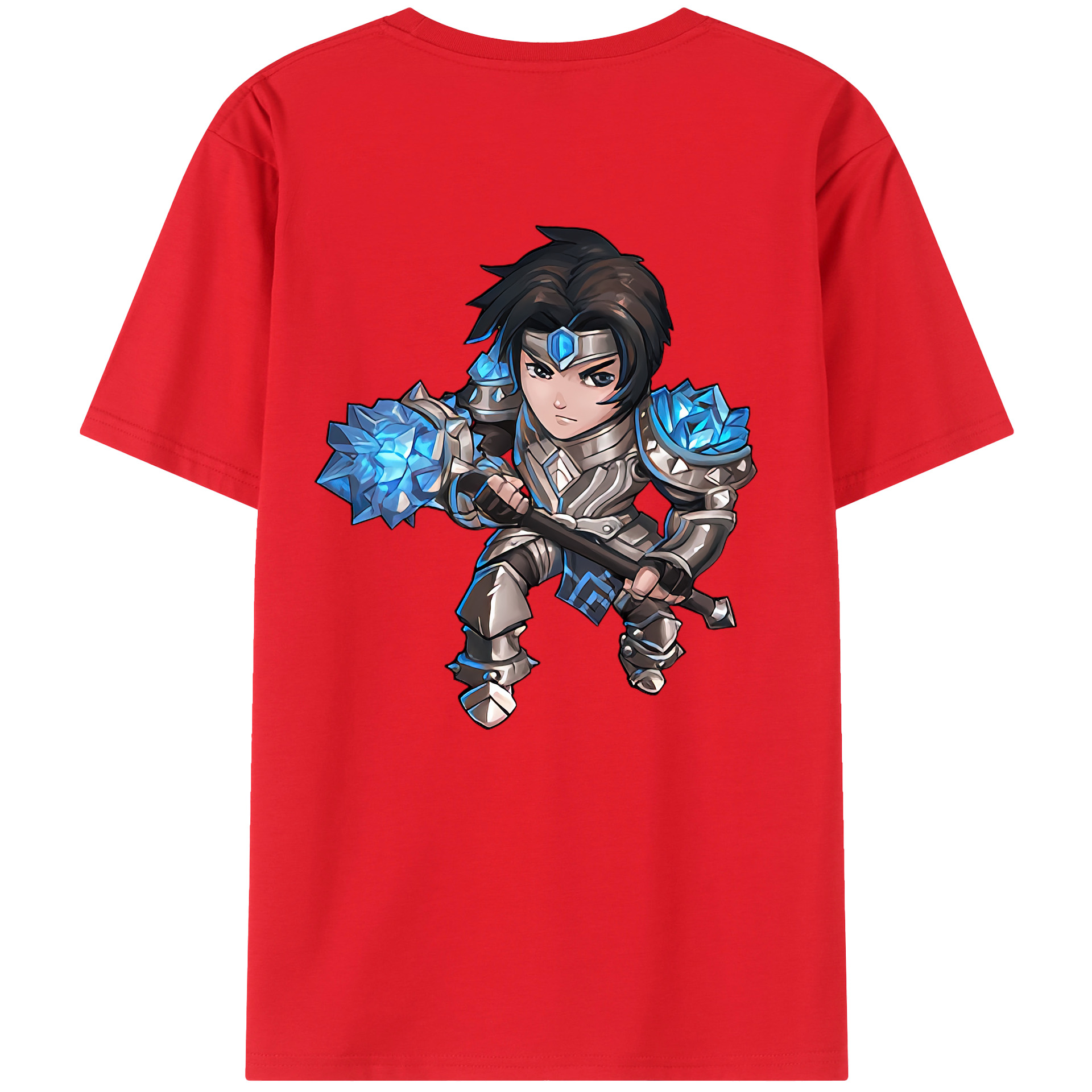 リーグ・オブ・レジェンド League of Legends LOL 綿100％半袖Tシャツ（背面プリント）