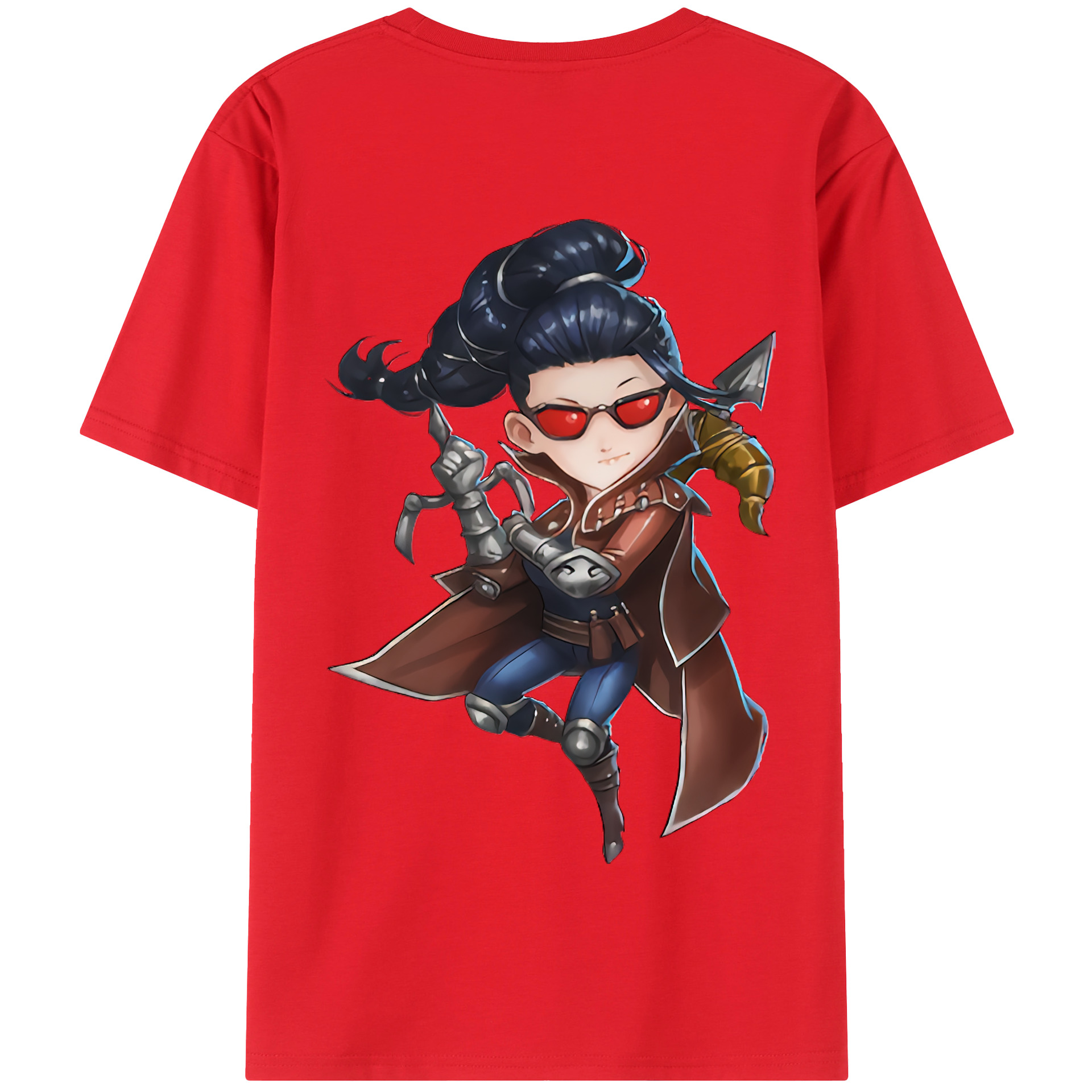 リーグ・オブ・レジェンド League of Legends LOL 綿100％半袖Tシャツ（背面プリント）