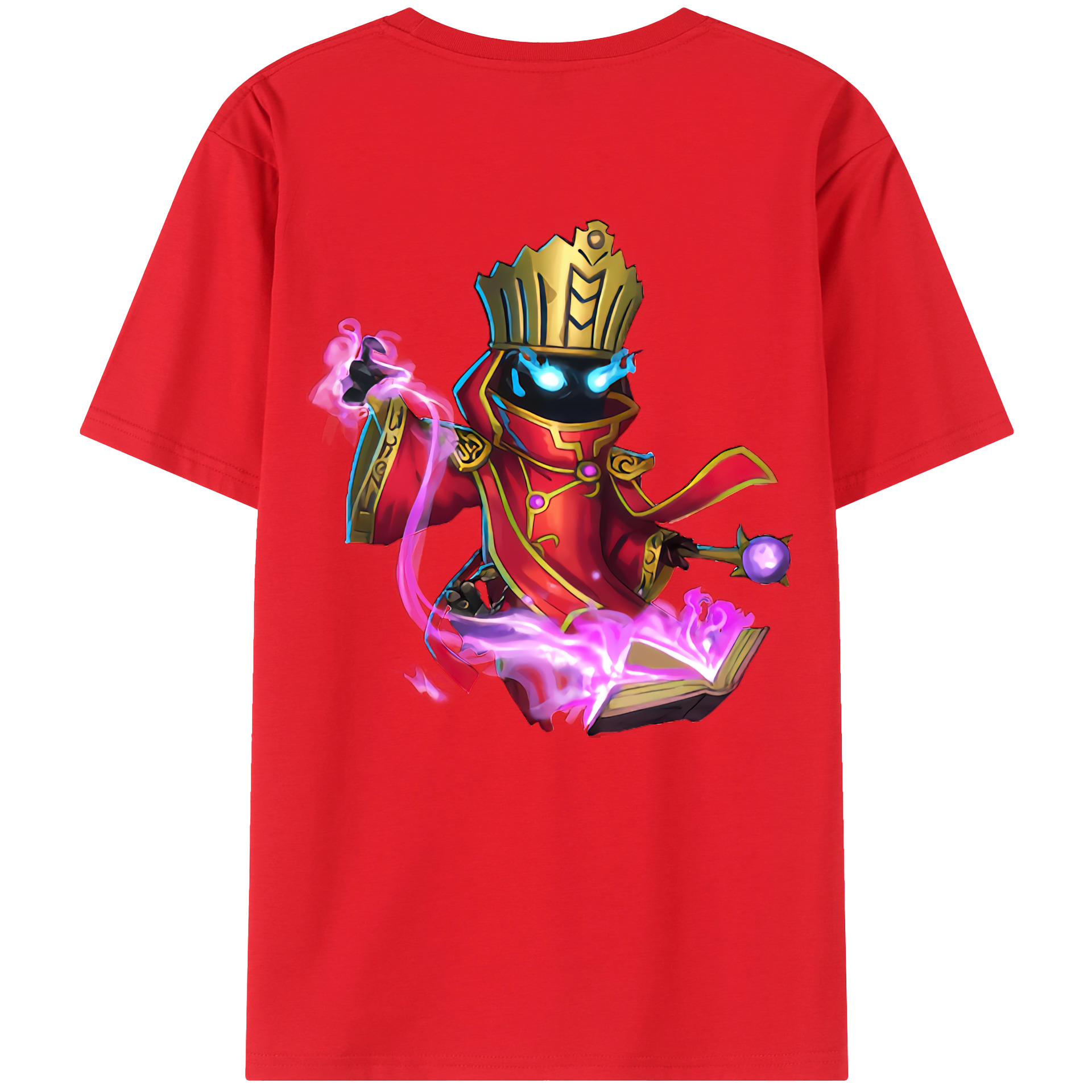 リーグ・オブ・レジェンド League of Legends LOL 綿100％半袖Tシャツ（背面プリント）