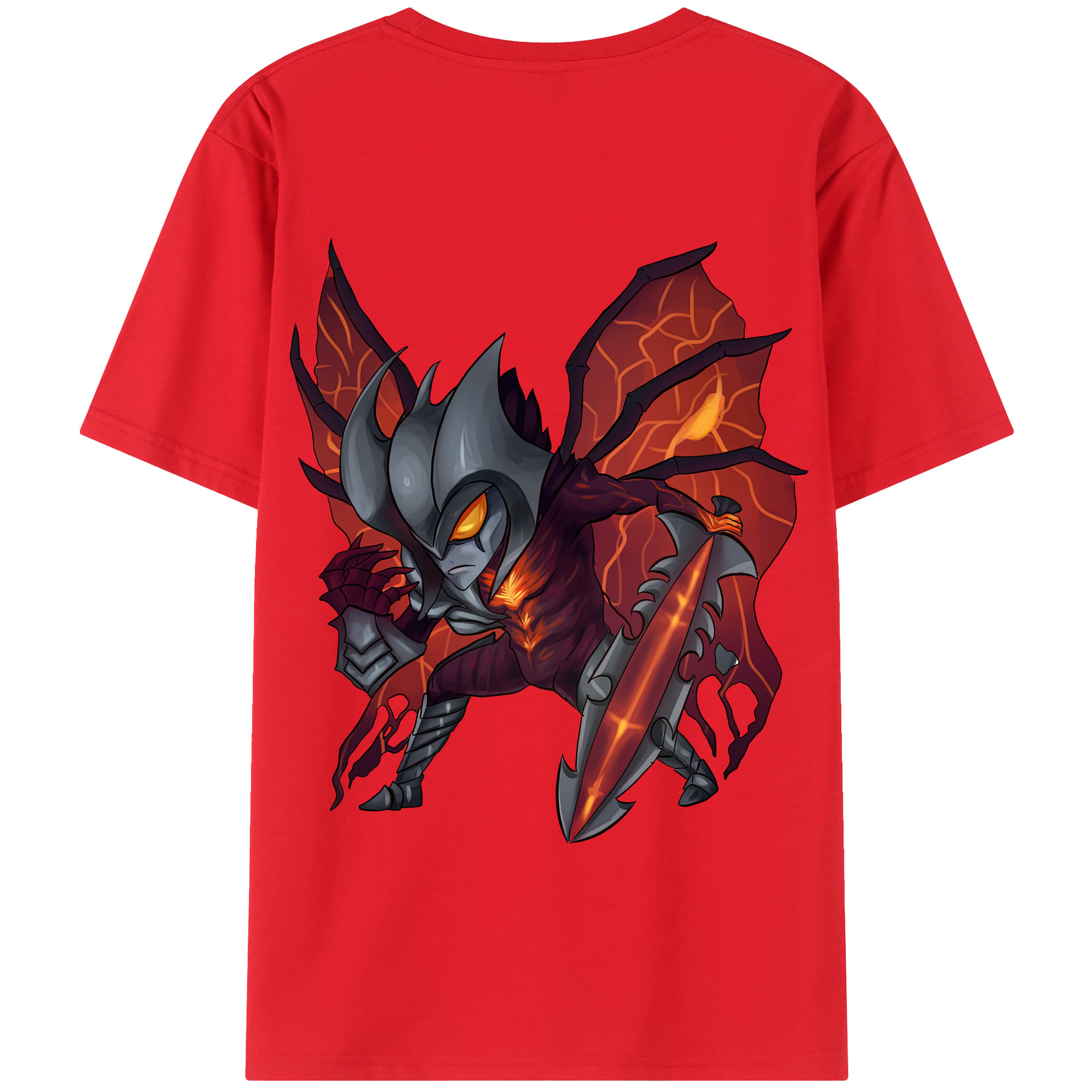 リーグ・オブ・レジェンド League of Legends LOL 綿100％半袖Tシャツ（背面プリント）