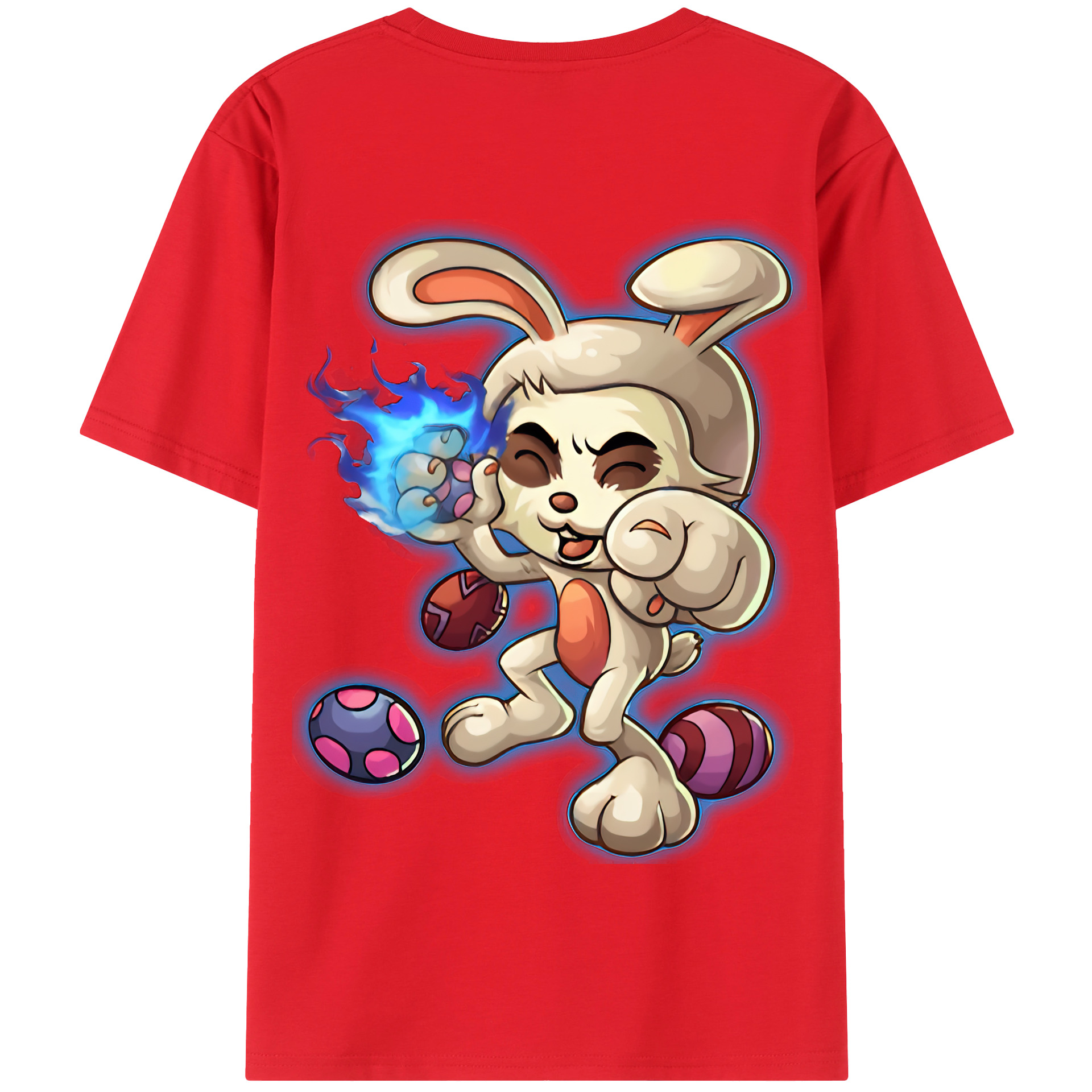 リーグ・オブ・レジェンド League of Legends LOL 綿100％半袖Tシャツ（背面プリント）