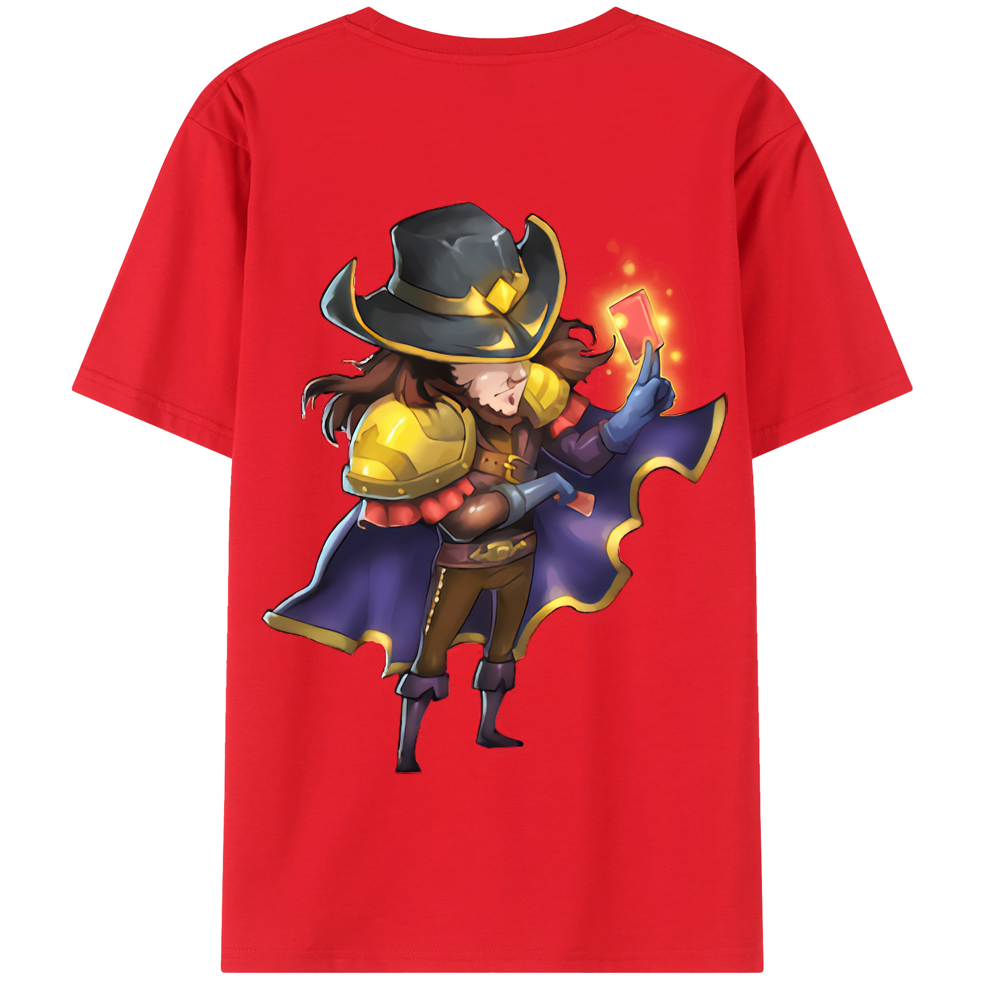 リーグ・オブ・レジェンド League of Legends LOL 綿100％半袖Tシャツ（背面プリント）