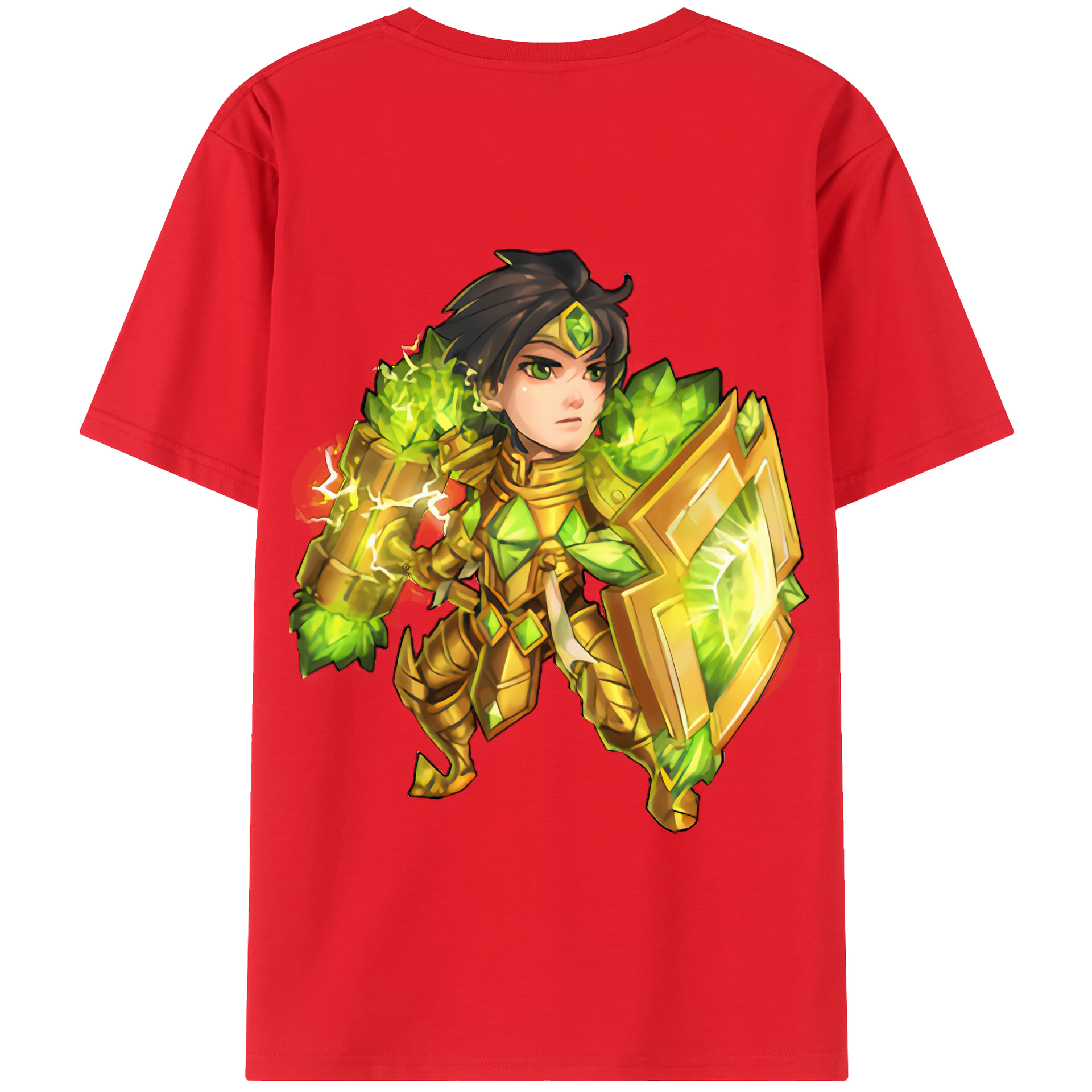 リーグ・オブ・レジェンド League of Legends LOL 綿100％半袖Tシャツ（背面プリント）