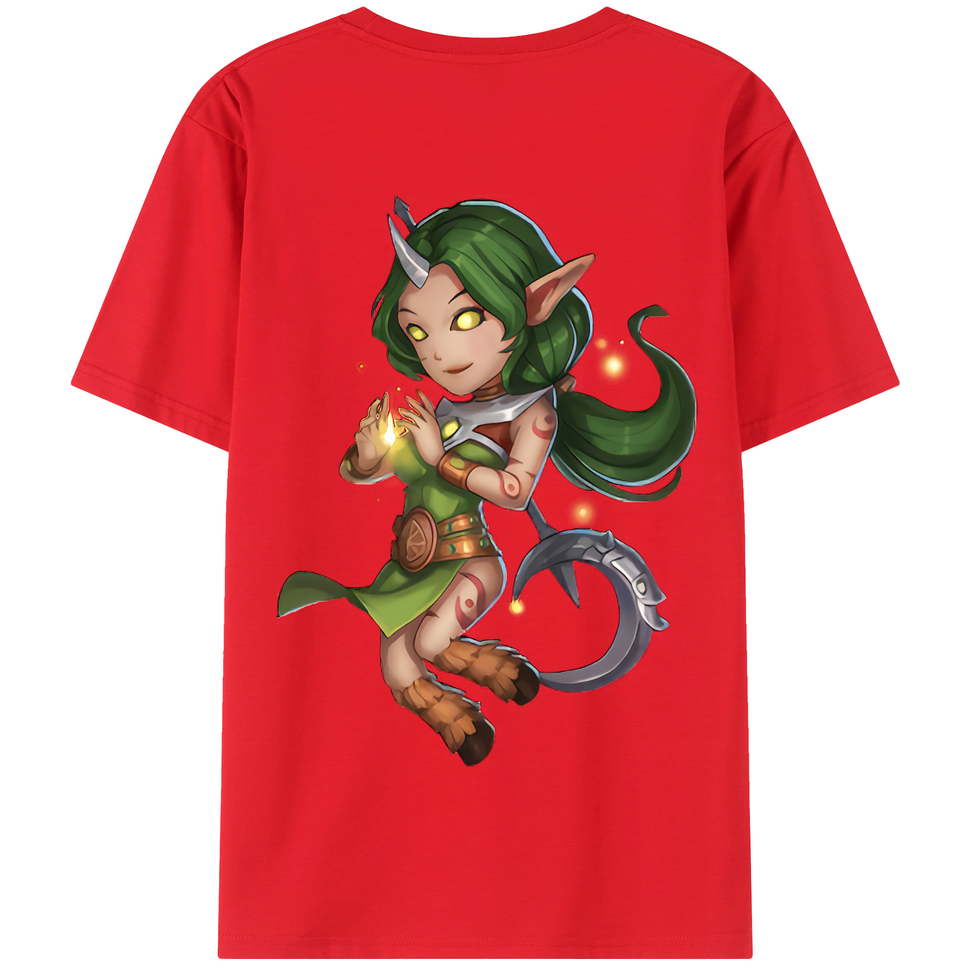 リーグ・オブ・レジェンド League of Legends LOL 綿100％半袖Tシャツ（背面プリント）
