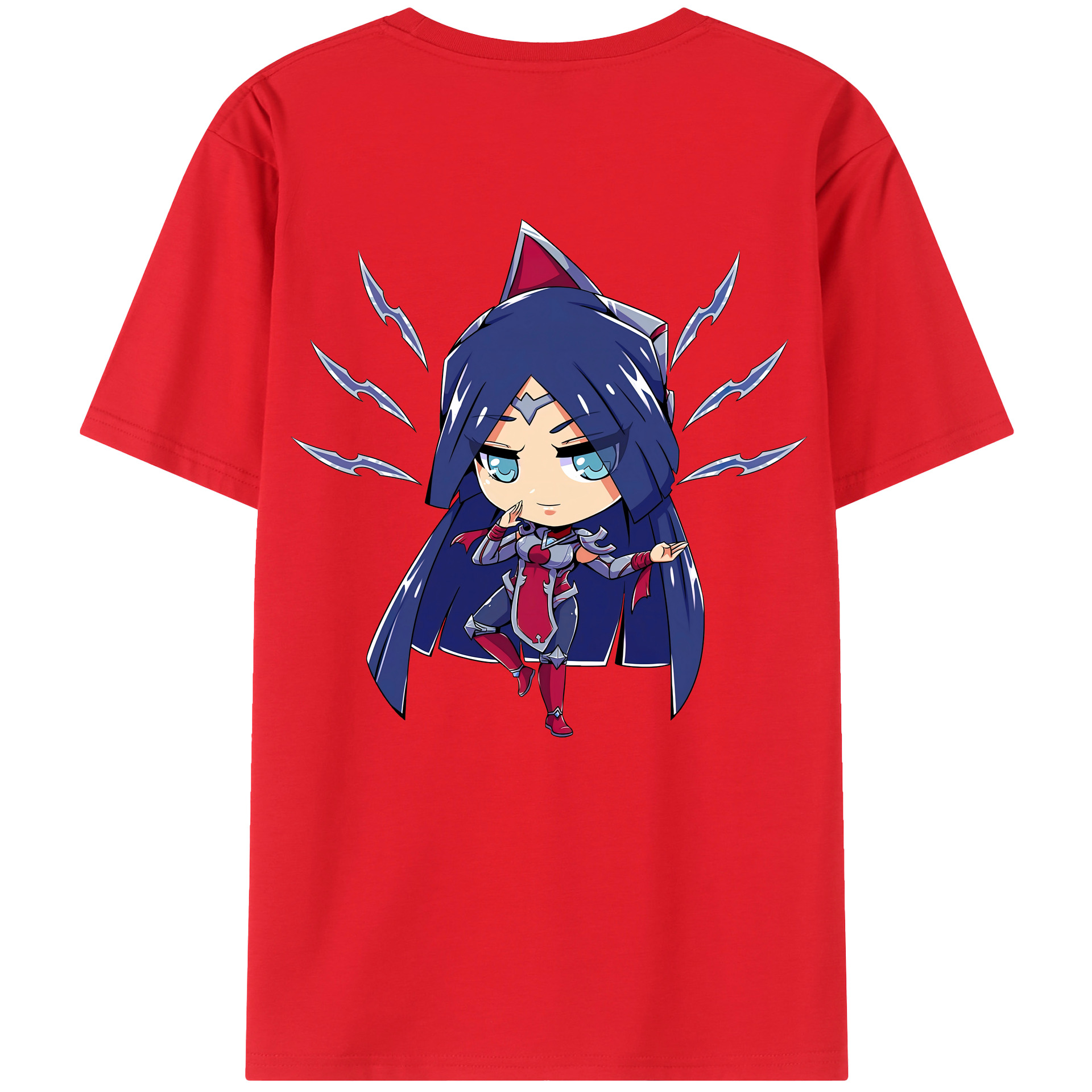 リーグ・オブ・レジェンド League of Legends LOL 綿100％半袖Tシャツ（背面プリント）