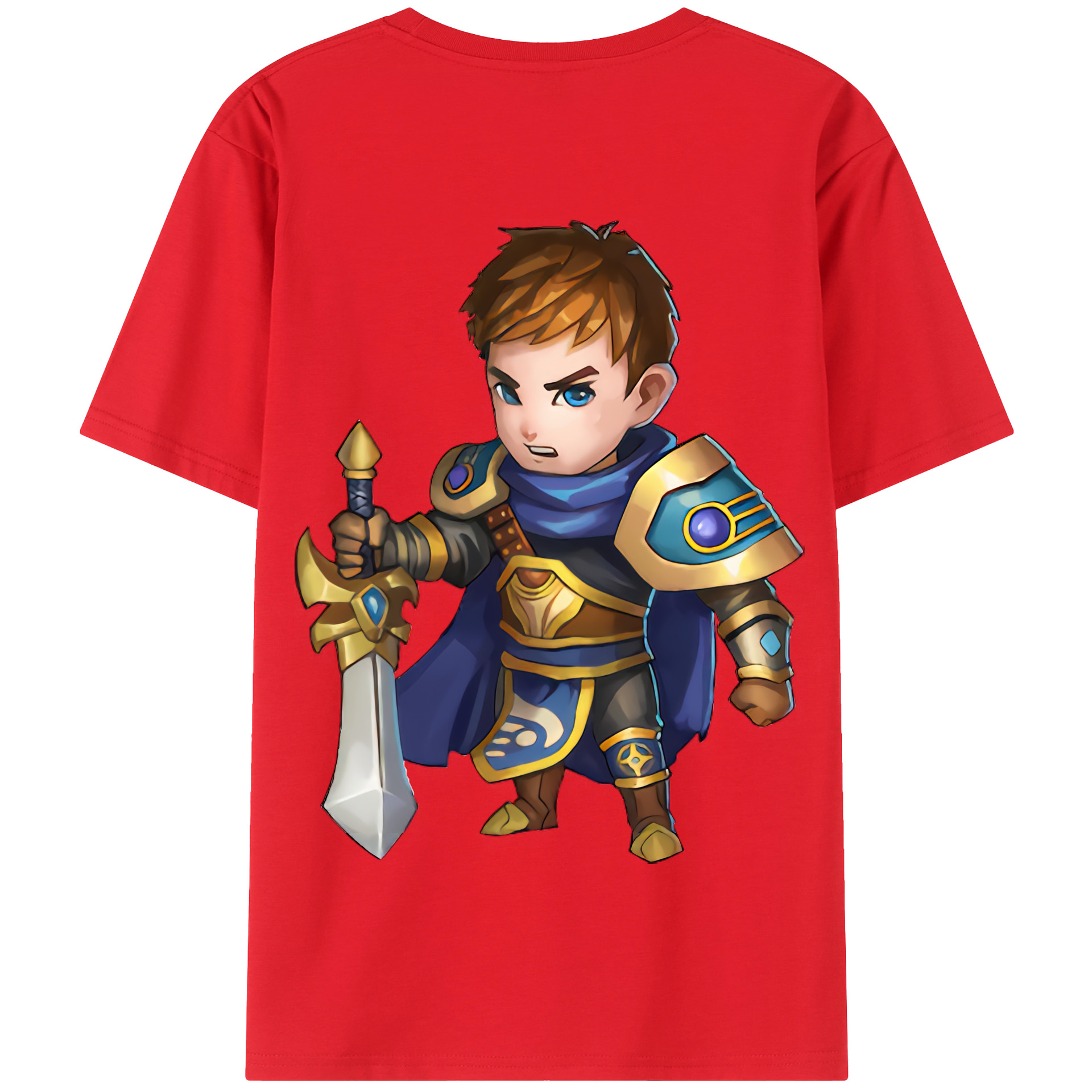リーグ・オブ・レジェンド League of Legends LOL 綿100％半袖Tシャツ（背面プリント）