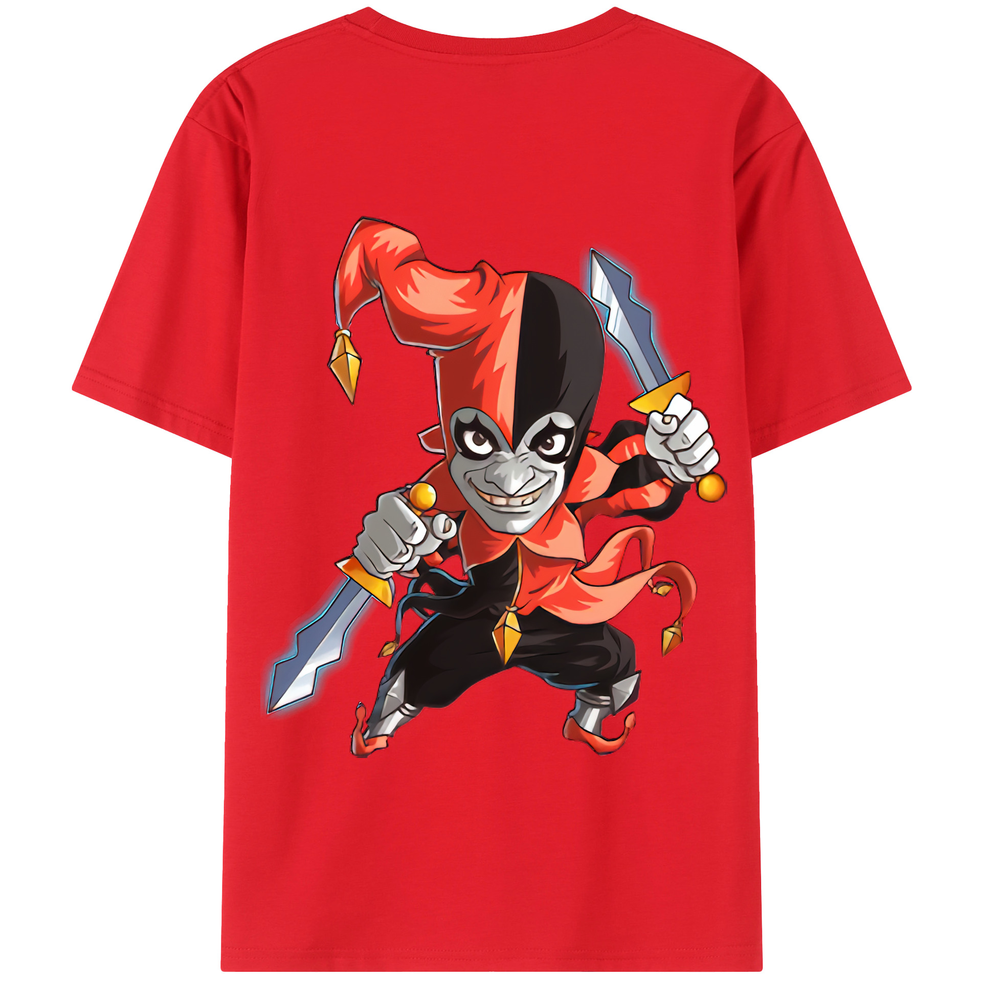 リーグ・オブ・レジェンド League of Legends LOL 綿100％半袖Tシャツ（背面プリント）