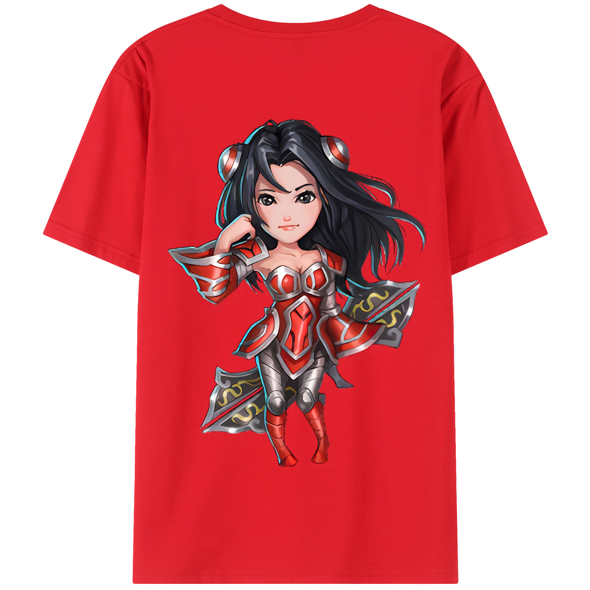 リーグ・オブ・レジェンド League of Legends LOL 綿100％半袖Tシャツ（背面プリント）