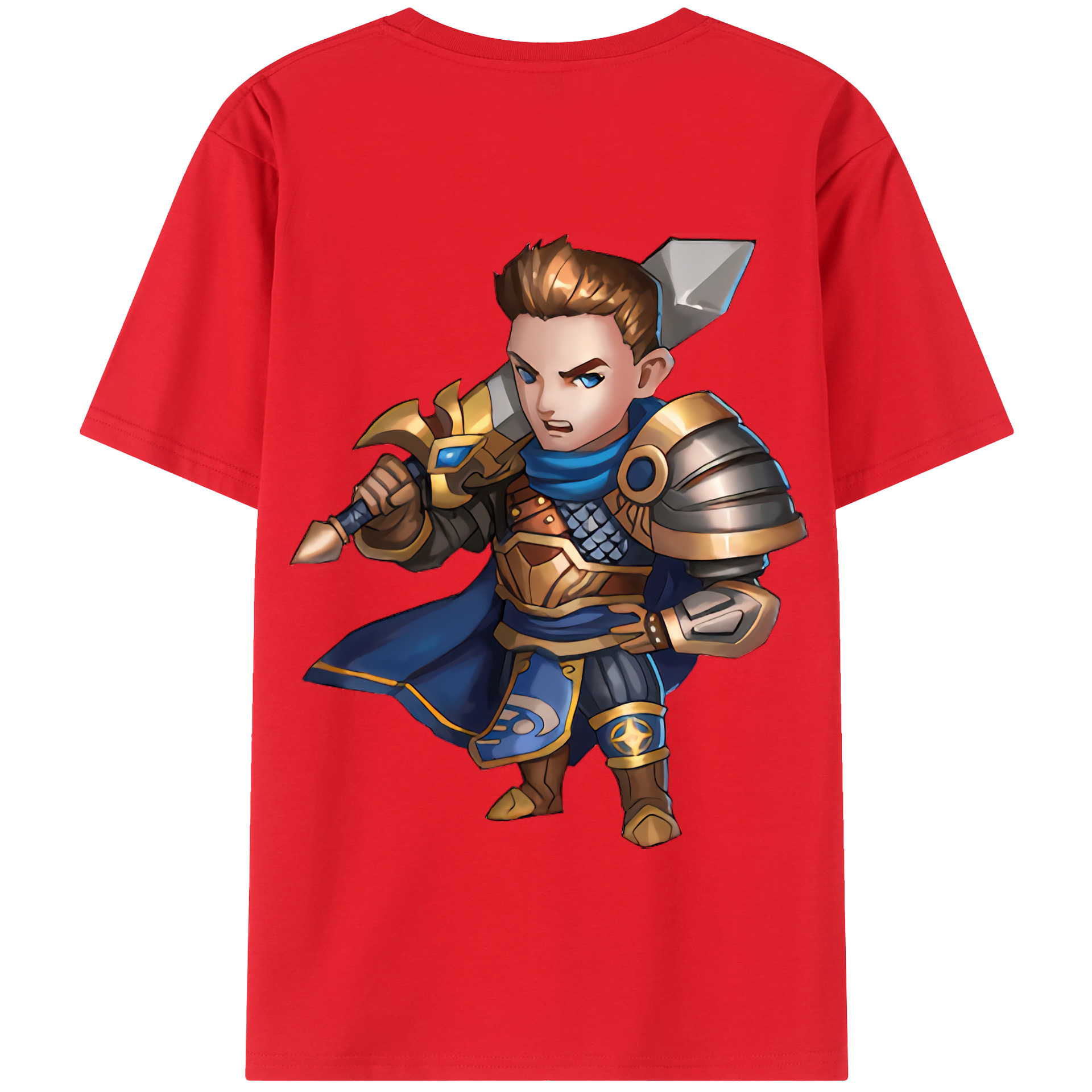 リーグ・オブ・レジェンド League of Legends LOL 綿100％半袖Tシャツ（背面プリント）