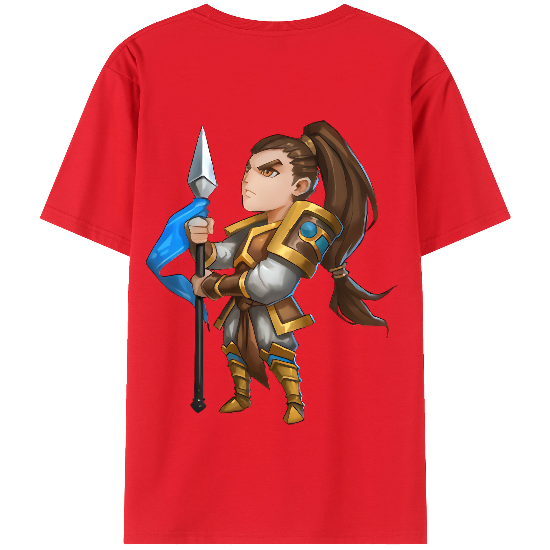 リーグ・オブ・レジェンド League of Legends LOL 綿100％半袖Tシャツ（背面プリント）