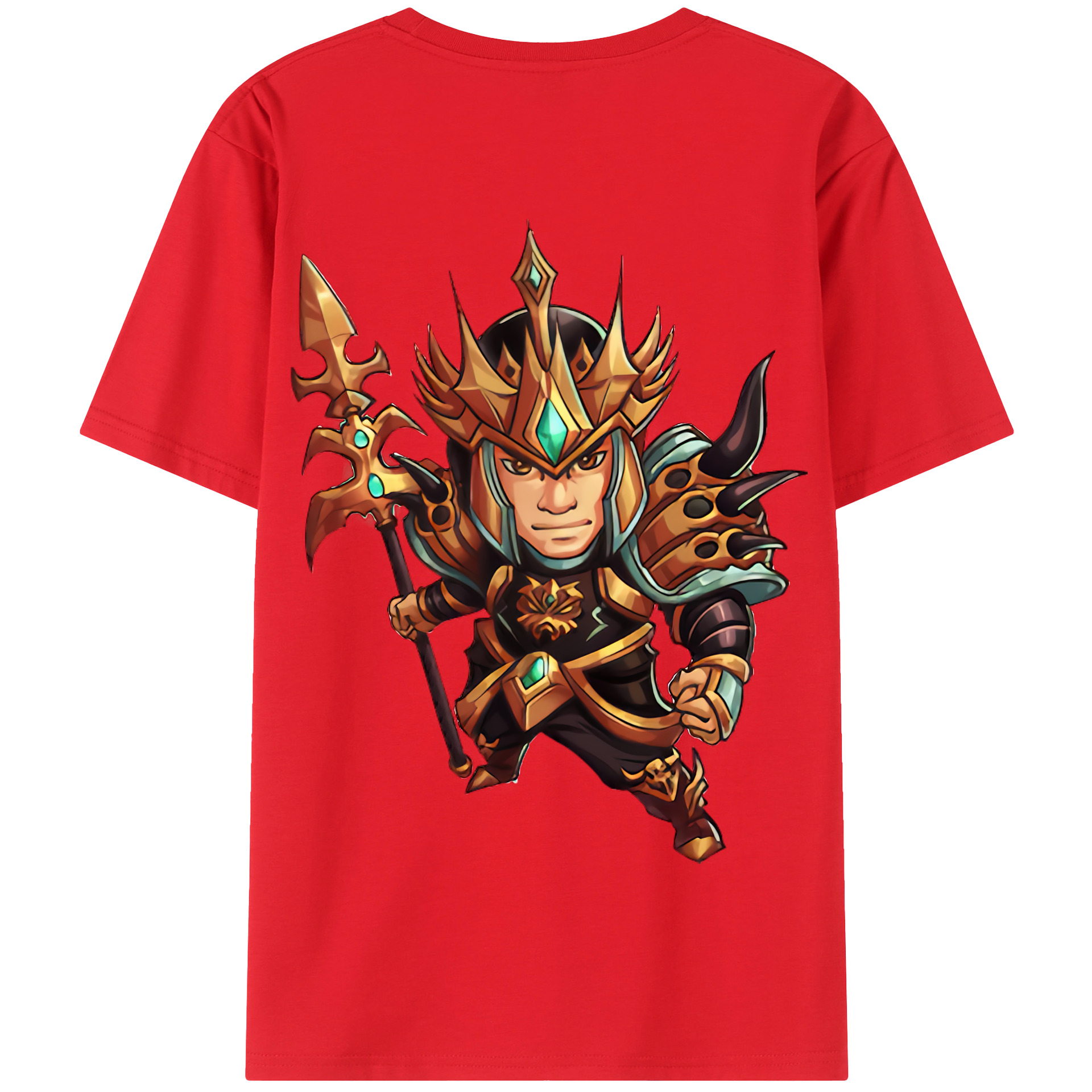 リーグ・オブ・レジェンド League of Legends LOL 綿100％半袖Tシャツ（背面プリント）