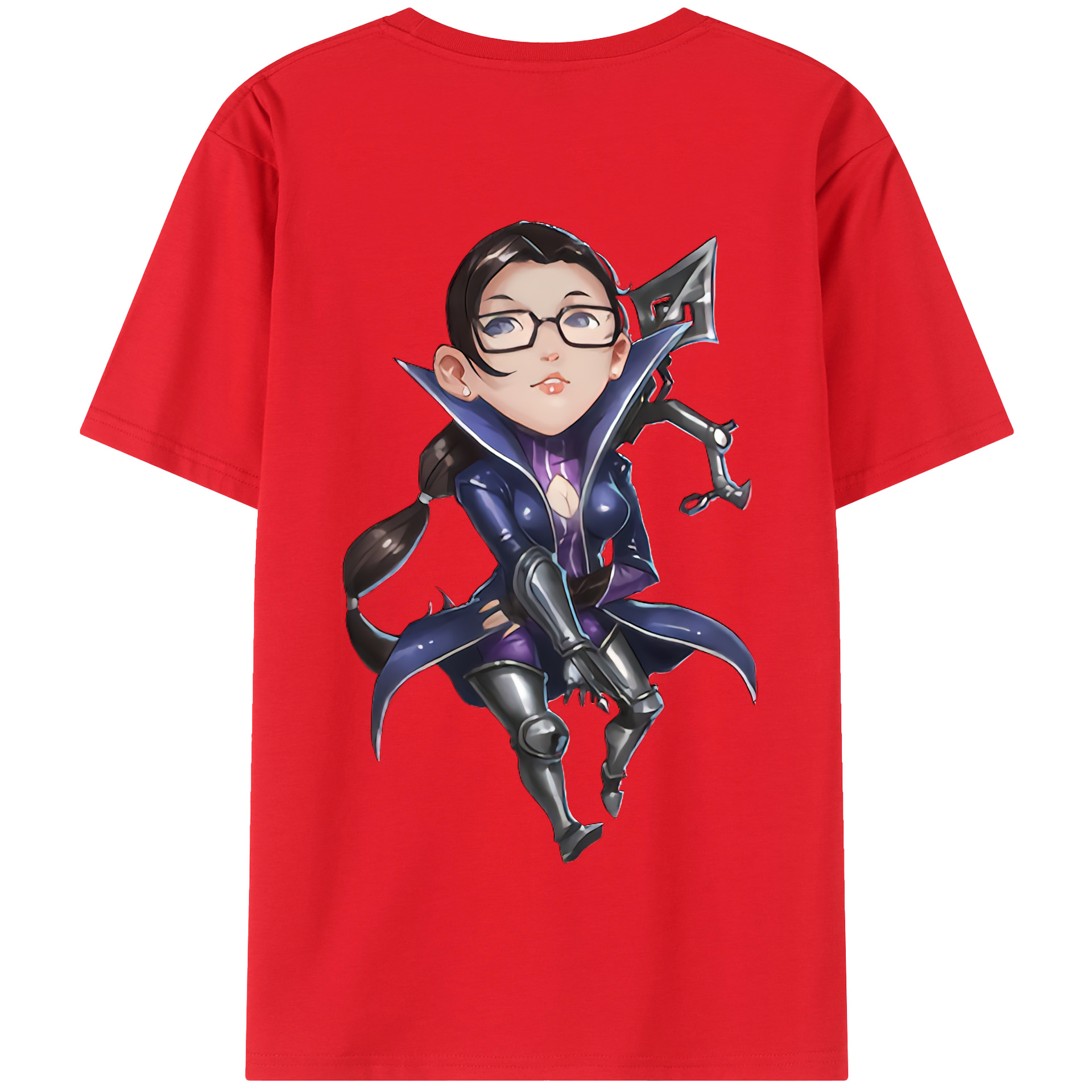 リーグ・オブ・レジェンド League of Legends LOL 綿100％半袖Tシャツ（背面プリント）