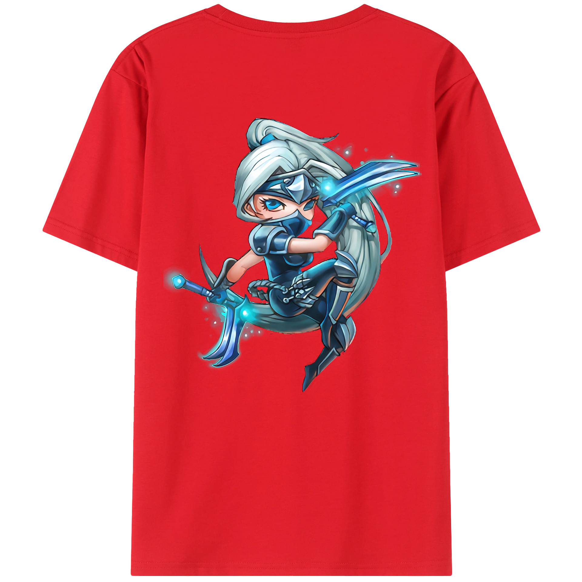 リーグ・オブ・レジェンド League of Legends LOL 綿100％半袖Tシャツ（背面プリント）