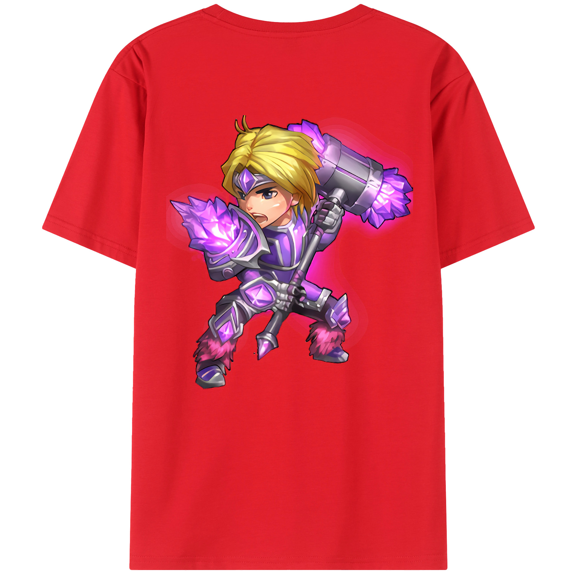 リーグ・オブ・レジェンド League of Legends LOL 綿100％半袖Tシャツ（背面プリント）