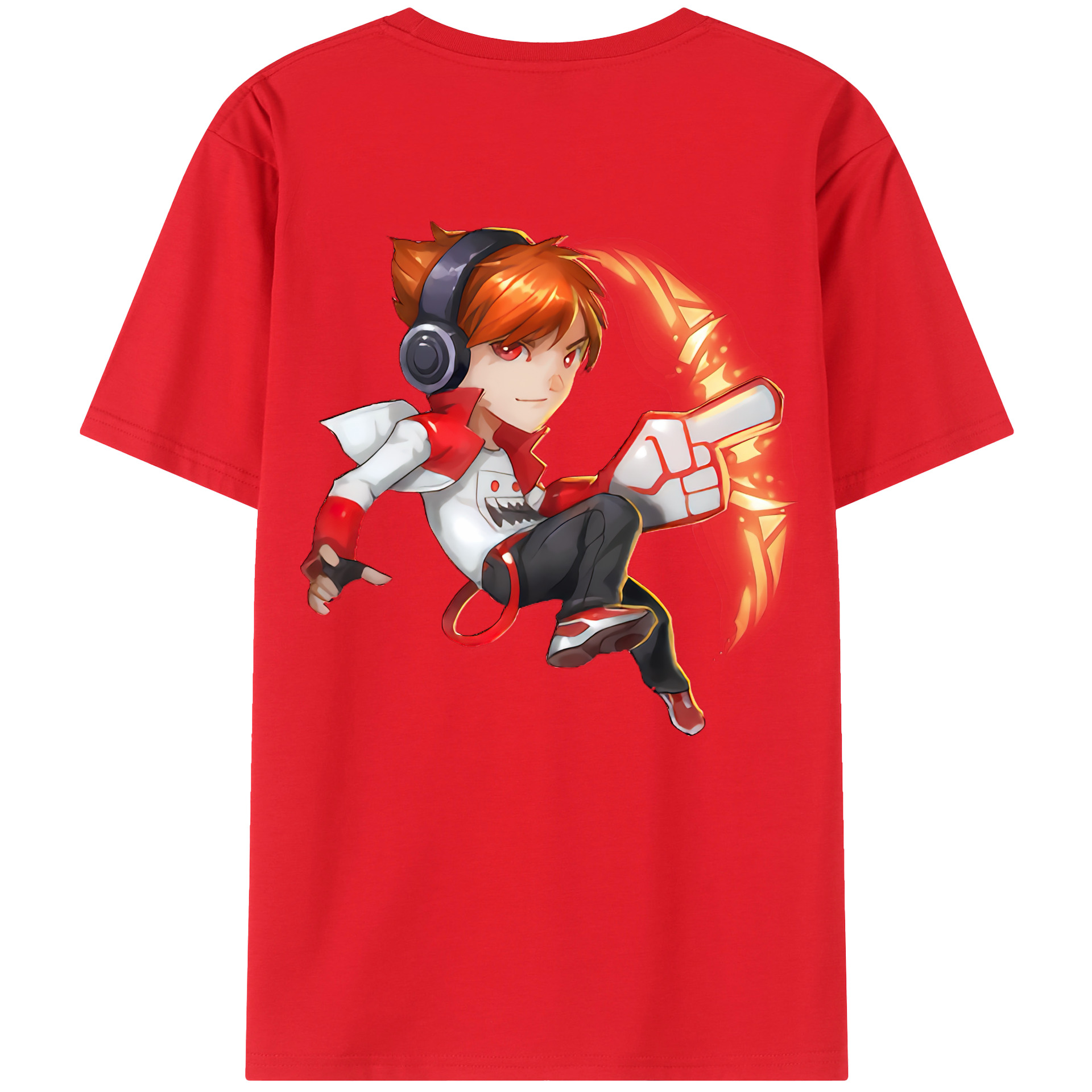 リーグ・オブ・レジェンド League of Legends LOL 綿100％半袖Tシャツ（背面プリント）