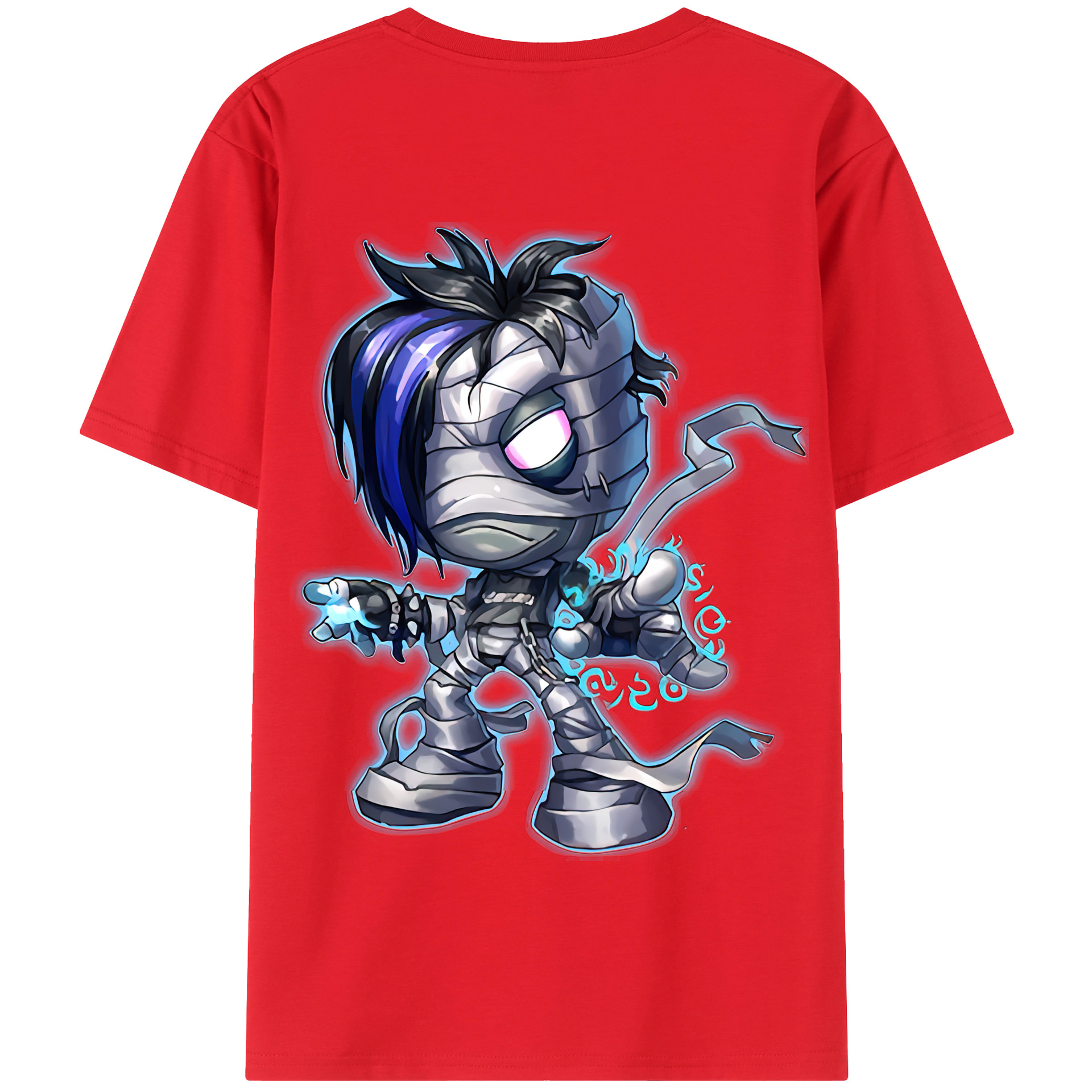 リーグ・オブ・レジェンド League of Legends LOL 綿100％半袖Tシャツ（背面プリント）