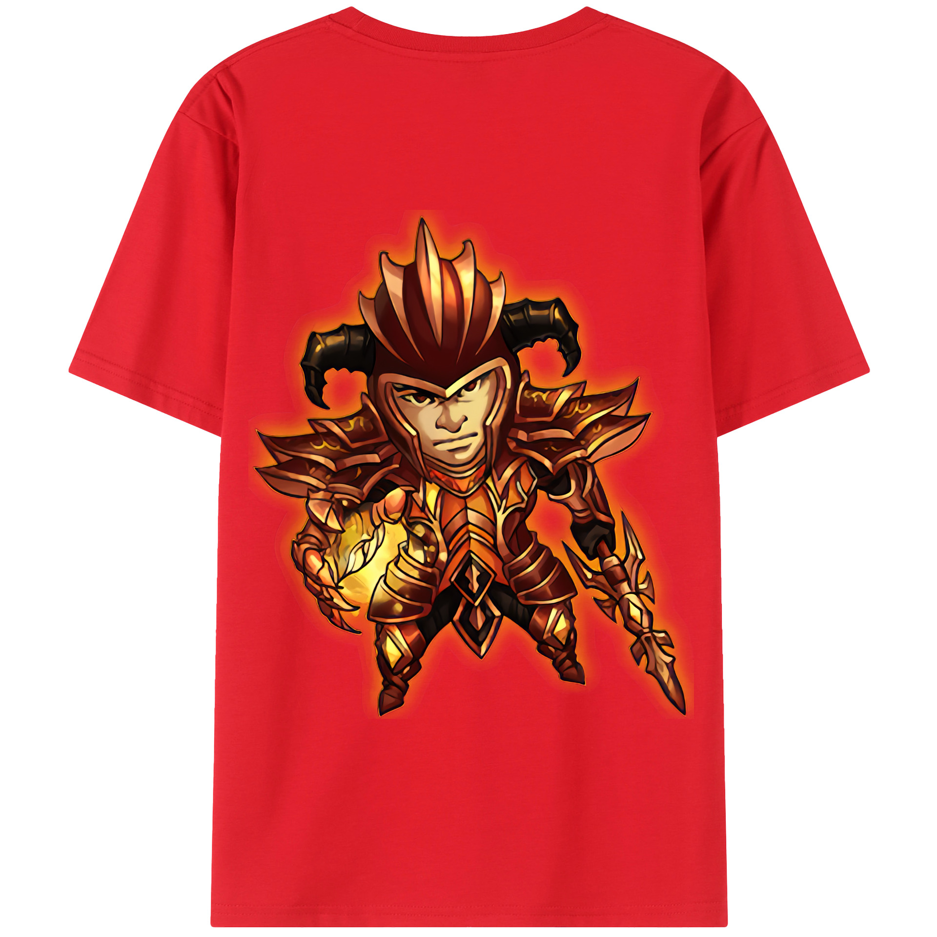 リーグ・オブ・レジェンド League of Legends LOL 綿100％半袖Tシャツ（背面プリント）