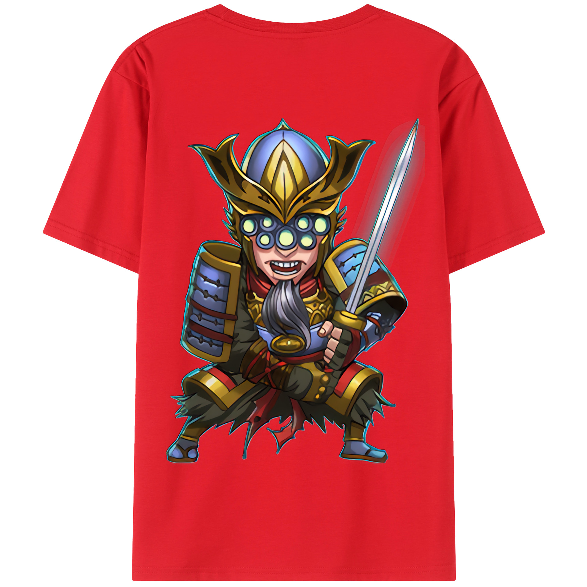 リーグ・オブ・レジェンド League of Legends LOL 綿100％半袖Tシャツ（背面プリント）