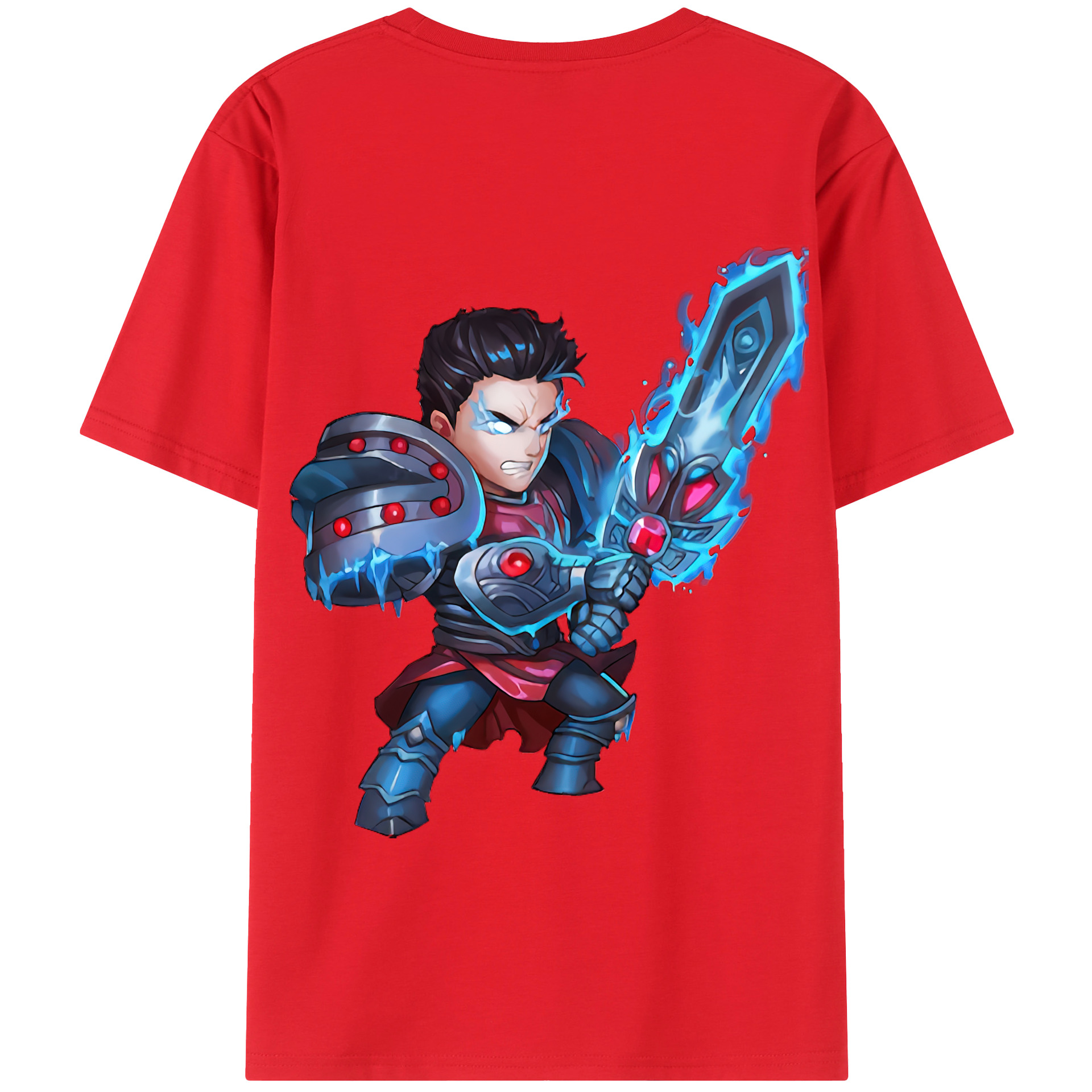 リーグ・オブ・レジェンド League of Legends LOL 綿100％半袖Tシャツ（背面プリント）