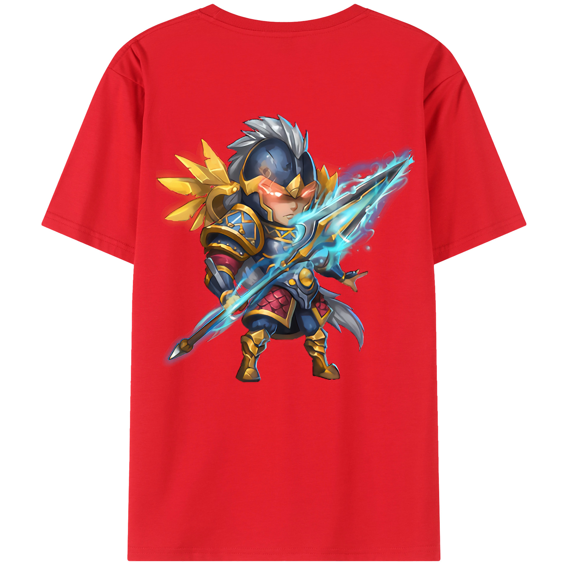 リーグ・オブ・レジェンド League of Legends LOL 綿100％半袖Tシャツ（背面プリント）