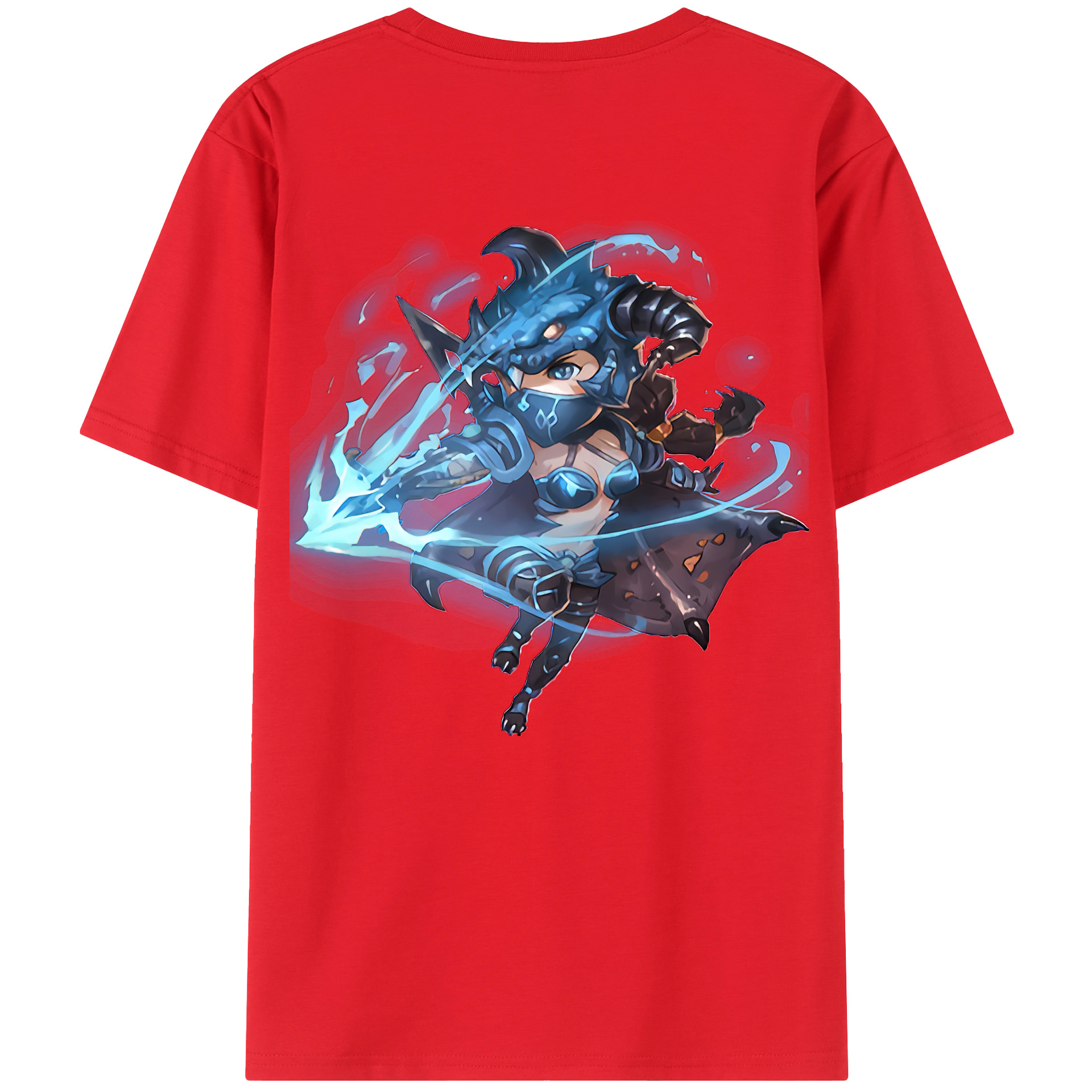 リーグ・オブ・レジェンド League of Legends LOL 綿100％半袖Tシャツ（背面プリント）