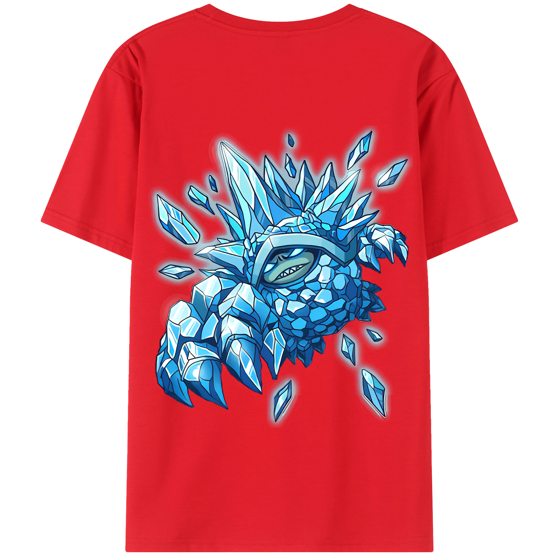 （画像用） リーグ・オブ・レジェンド League of Legends LOL 綿100％半袖Tシャツ（背面プリント）