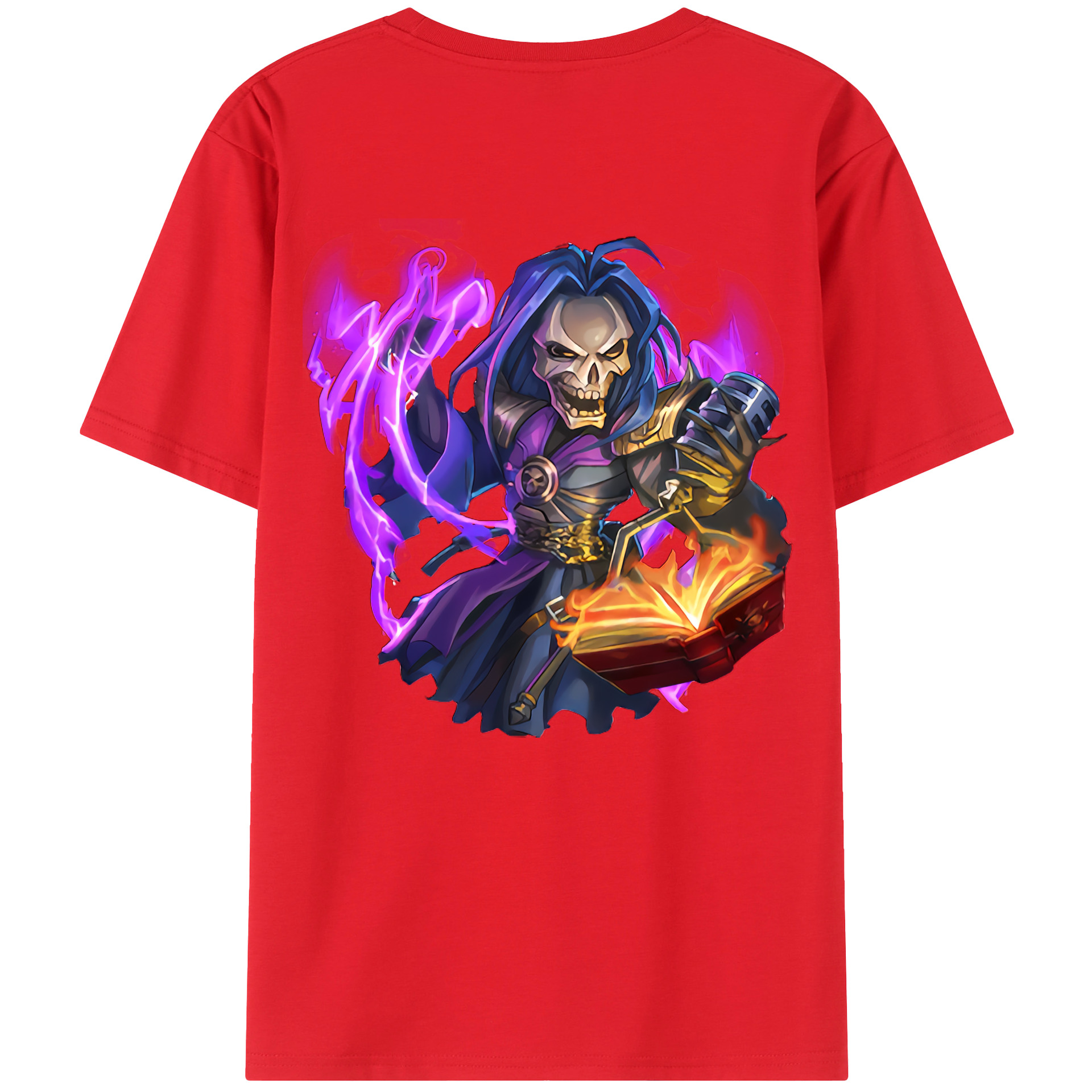 リーグ・オブ・レジェンド League of Legends LOL 綿100％半袖Tシャツ（背面プリント）