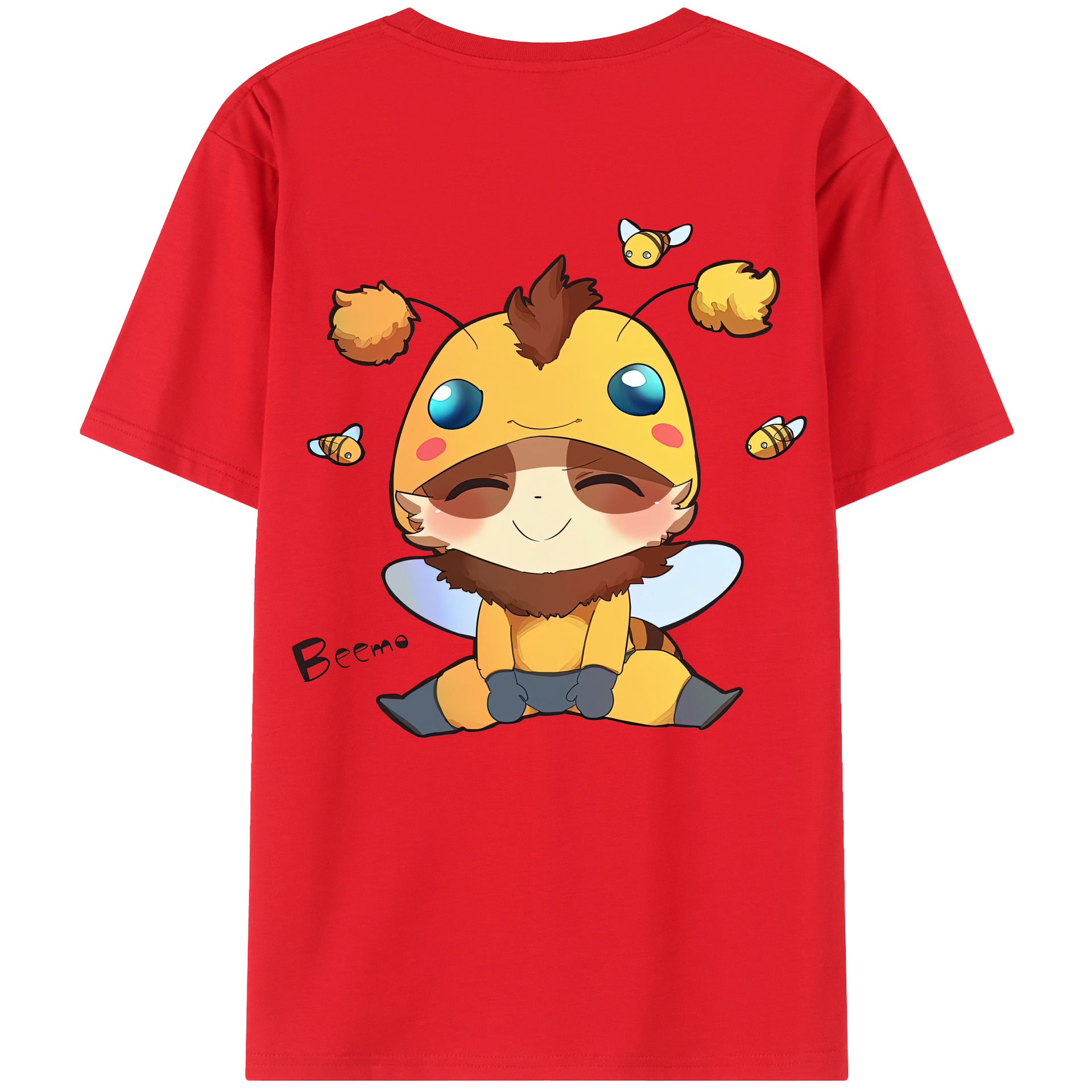 リーグ・オブ・レジェンド League of Legends LOL 綿100％半袖Tシャツ（背面プリント）