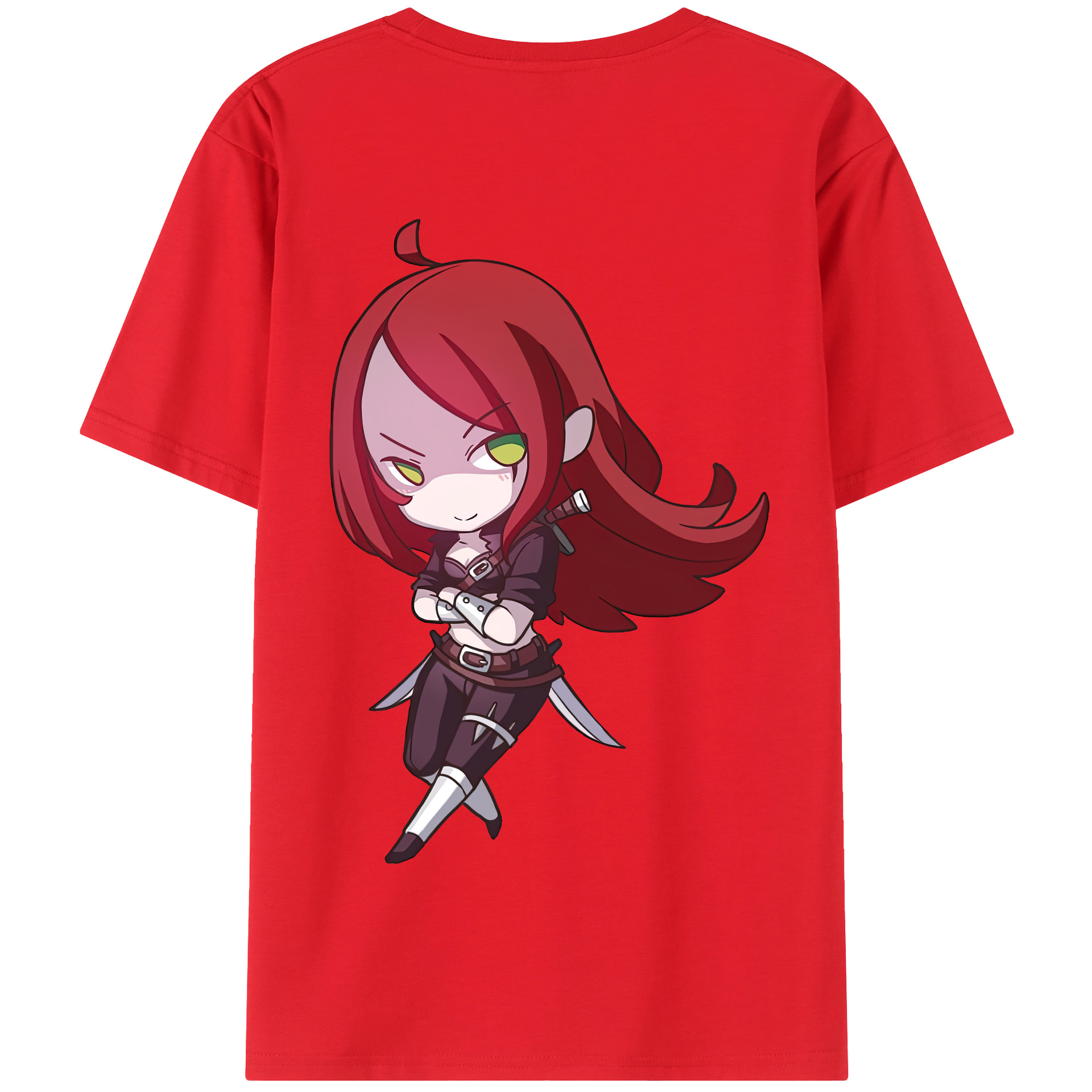 リーグ・オブ・レジェンド League of Legends LOL 綿100％半袖Tシャツ（背面プリント）