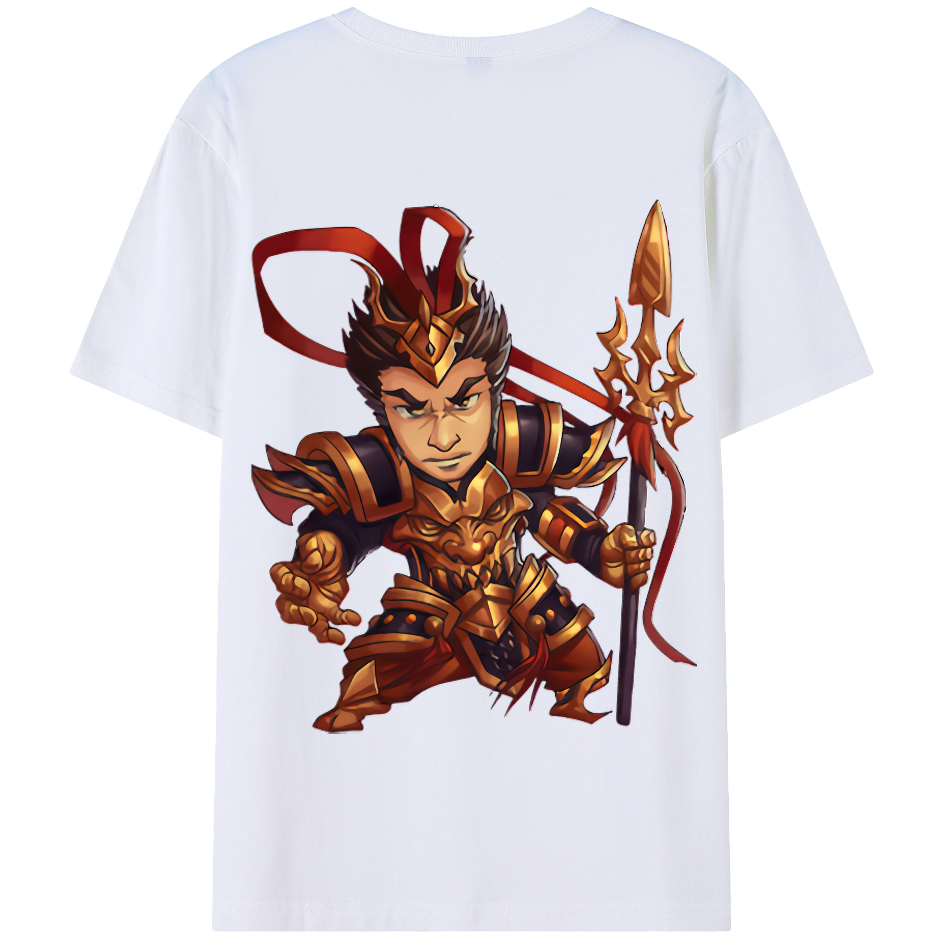 リーグ・オブ・レジェンド League of Legends LOL 綿100％半袖Tシャツ（背面プリント）