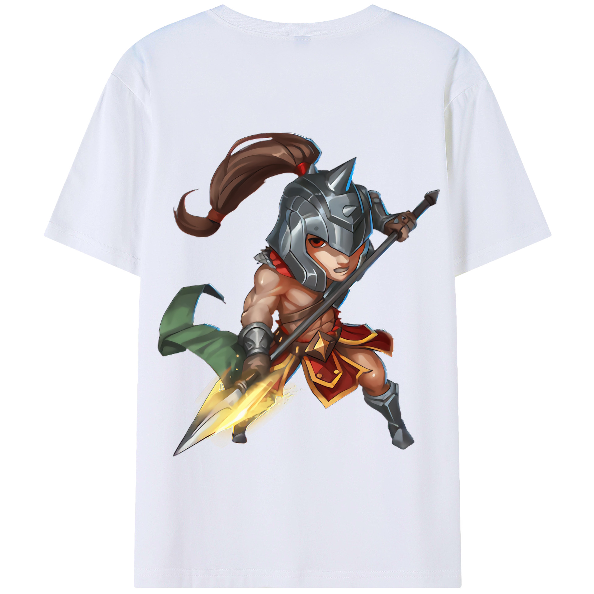 リーグ・オブ・レジェンド League of Legends LOL 綿100％半袖Tシャツ（背面プリント）