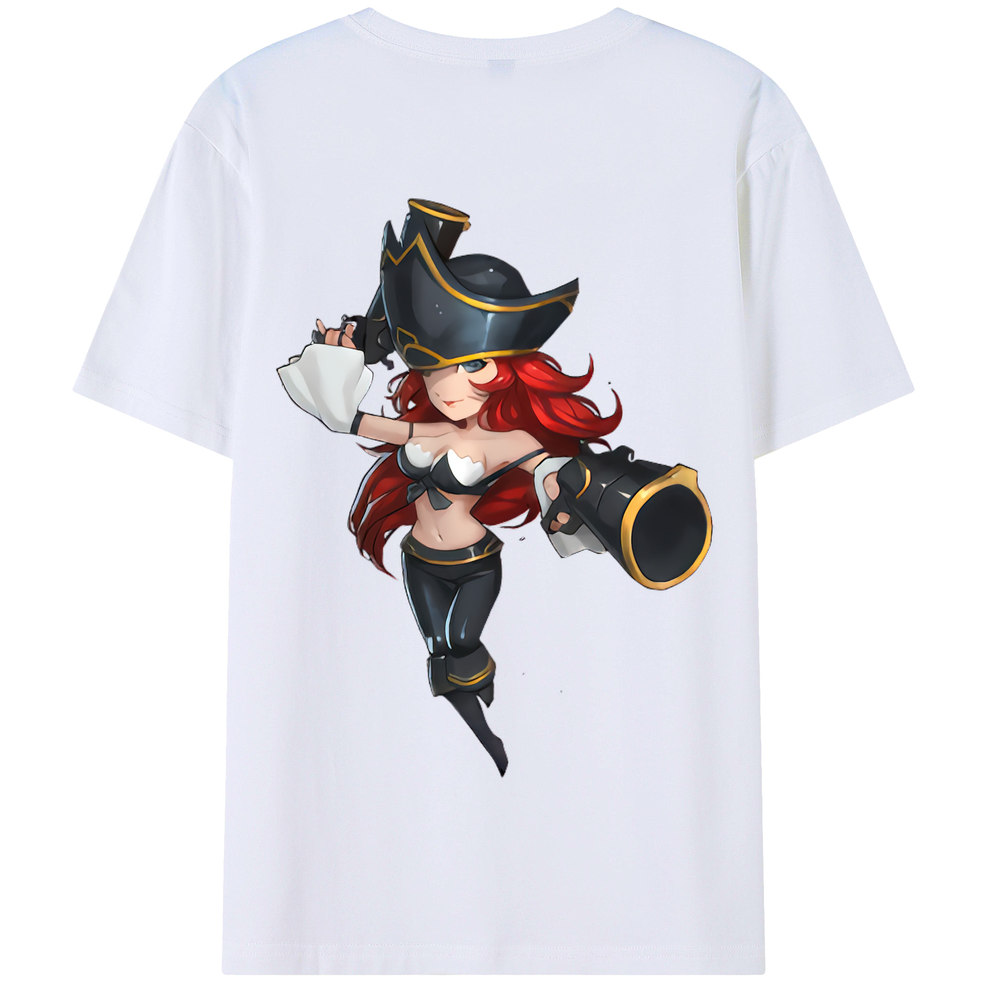 リーグ・オブ・レジェンド League of Legends LOL 綿100％半袖Tシャツ（背面プリント）