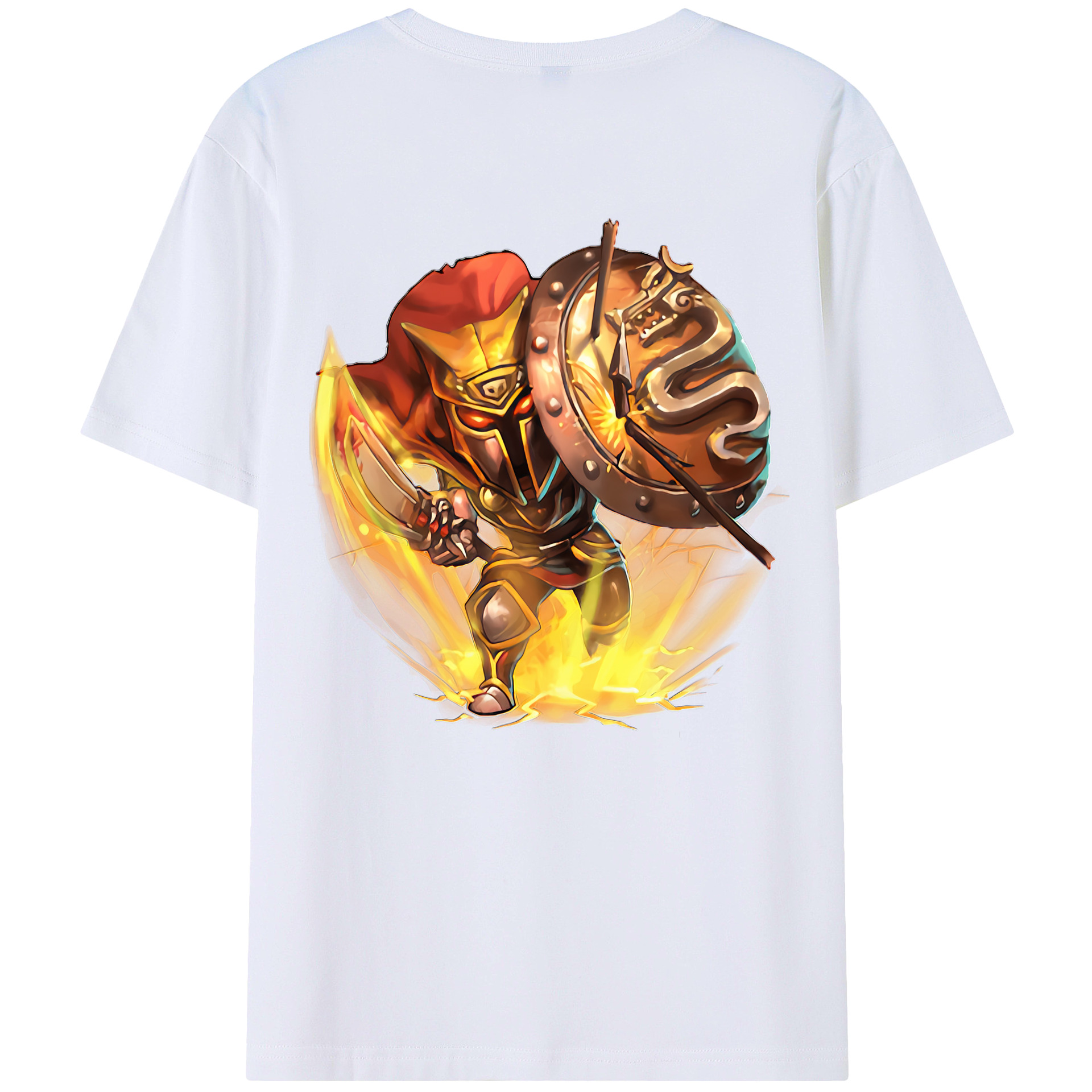 リーグ・オブ・レジェンド League of Legends LOL 綿100％半袖Tシャツ（背面プリント）