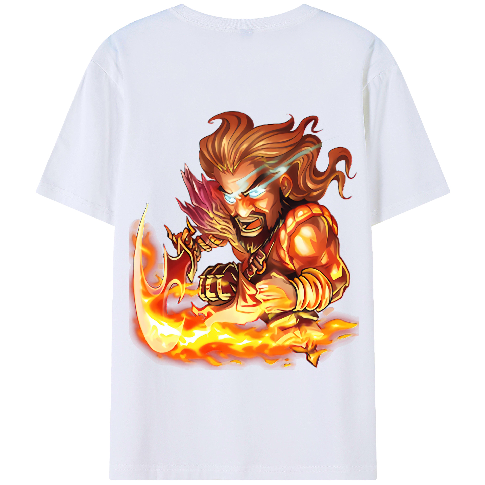 リーグ・オブ・レジェンド League of Legends LOL 綿100％半袖Tシャツ（背面プリント）