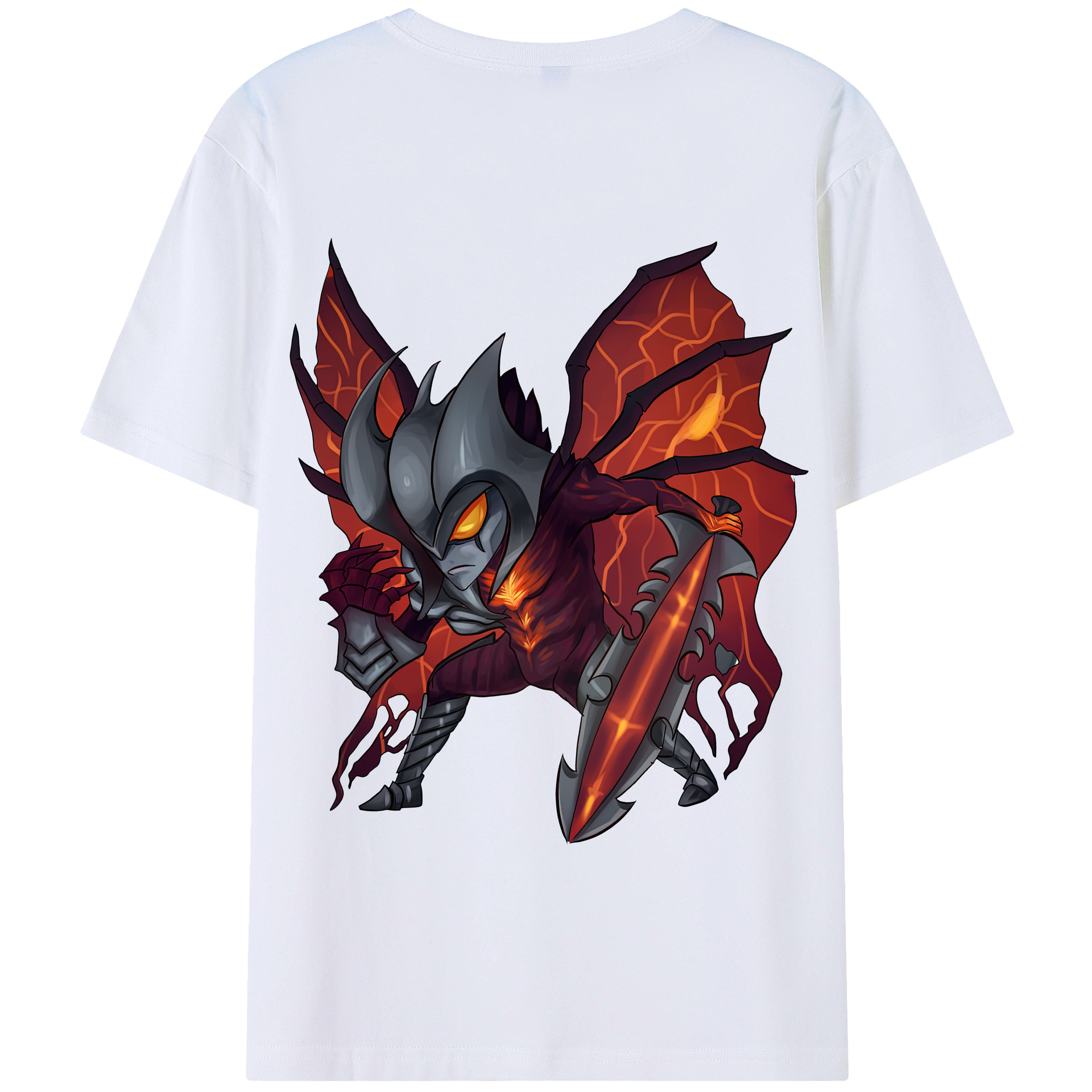 リーグ・オブ・レジェンド League of Legends LOL 綿100％半袖Tシャツ（背面プリント）