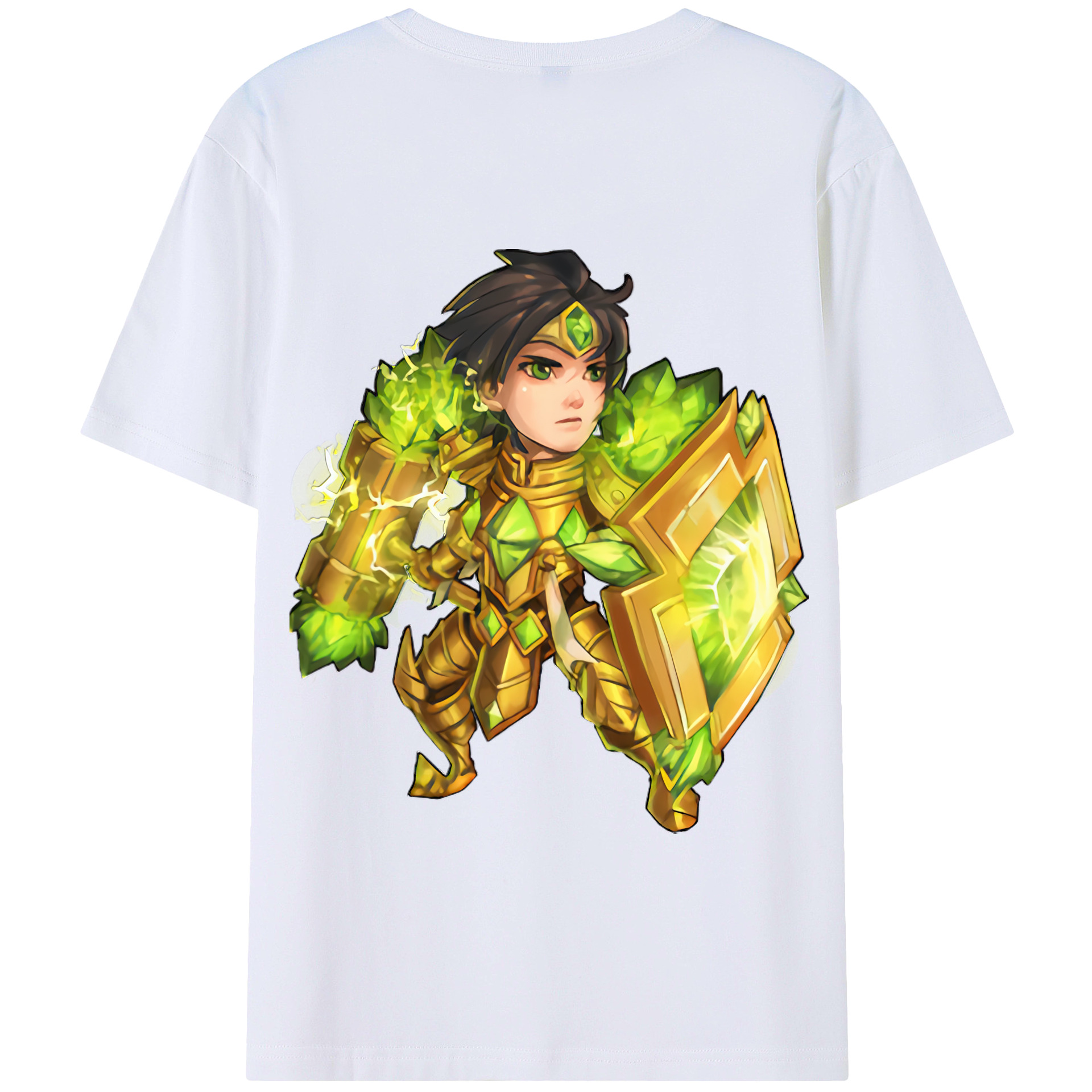 リーグ・オブ・レジェンド League of Legends LOL 綿100％半袖Tシャツ（背面プリント）