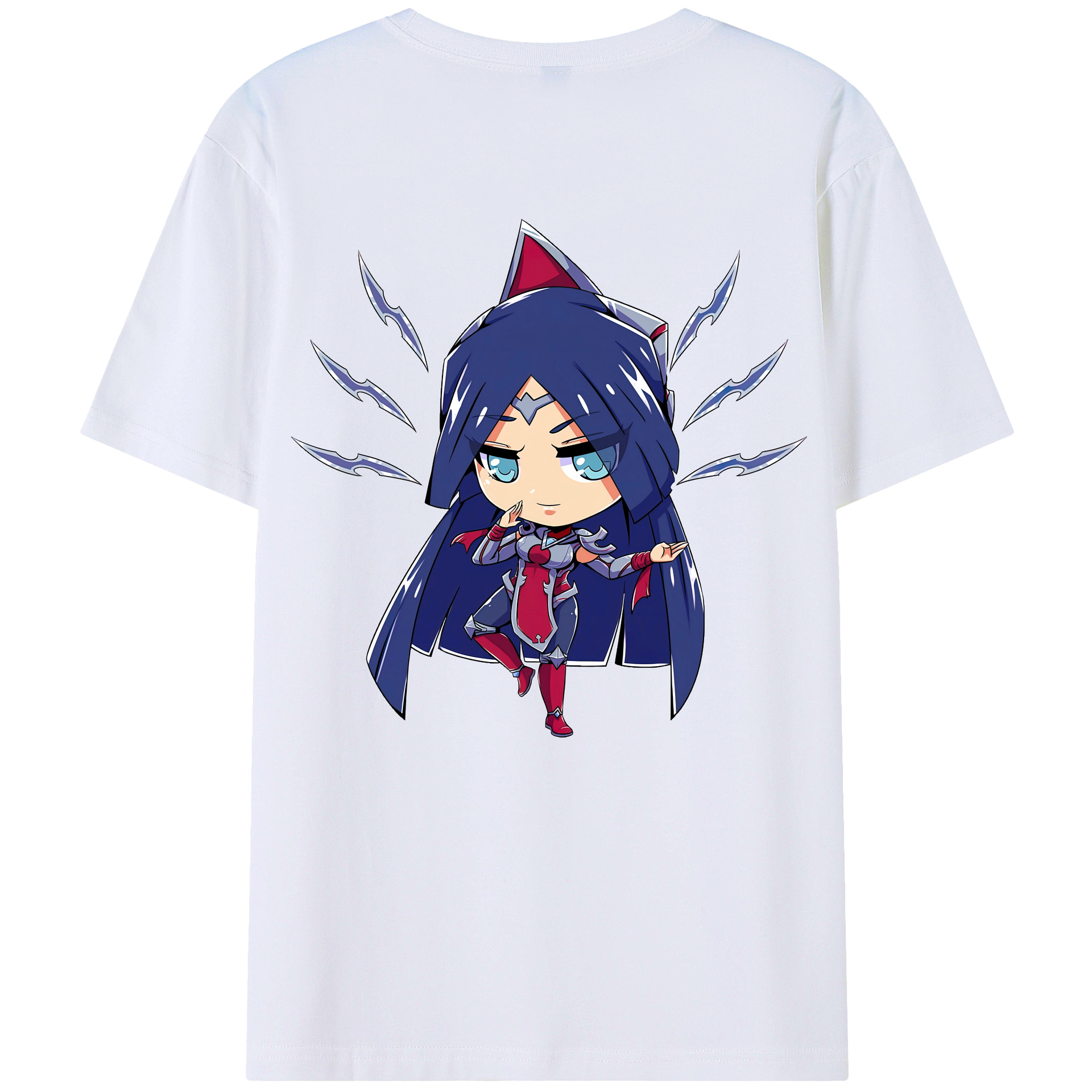 リーグ・オブ・レジェンド League of Legends LOL 綿100％半袖Tシャツ（背面プリント）