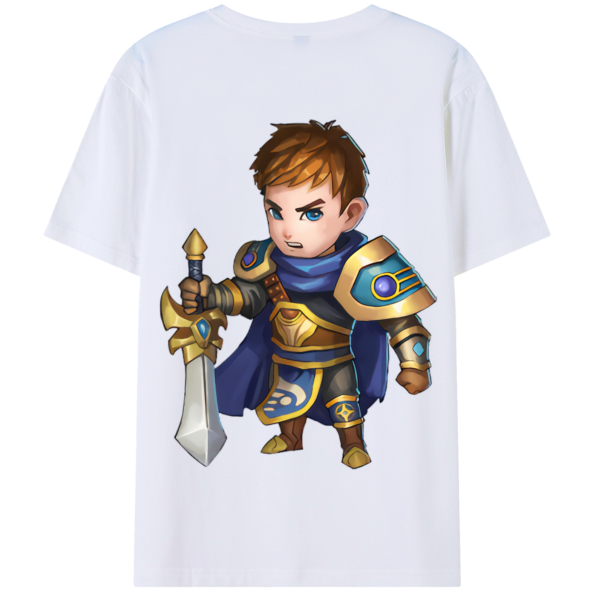 リーグ・オブ・レジェンド League of Legends LOL 綿100％半袖Tシャツ（背面プリント）