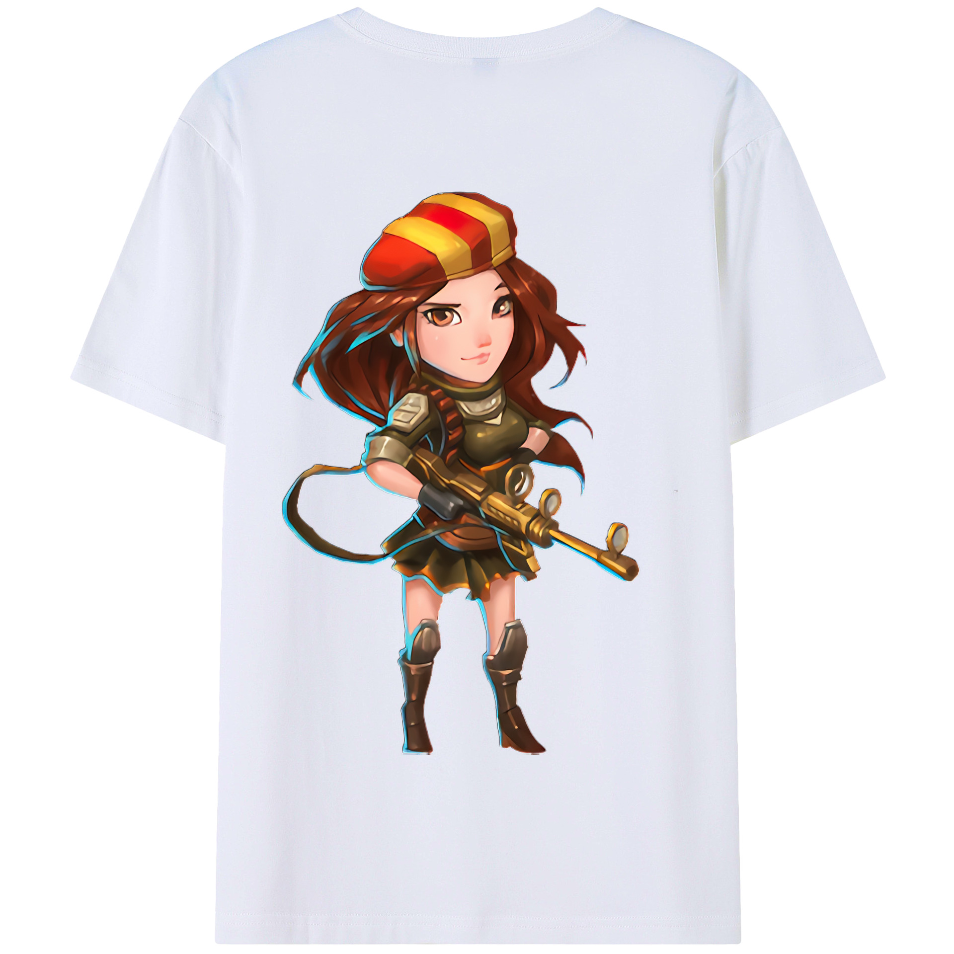 リーグ・オブ・レジェンド League of Legends LOL 綿100％半袖Tシャツ（背面プリント）
