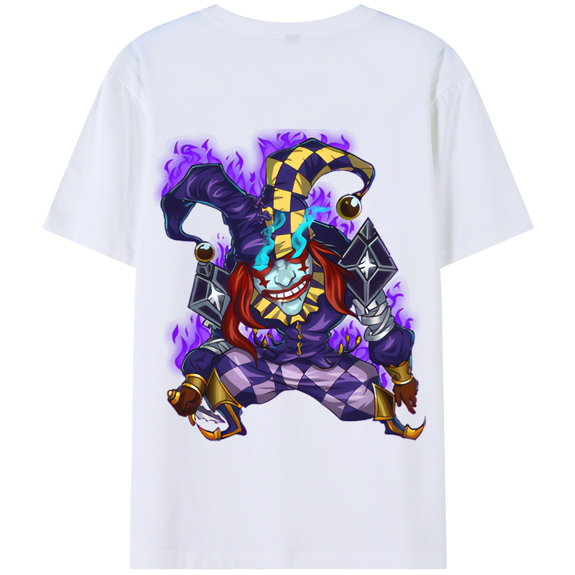 リーグ・オブ・レジェンド League of Legends LOL 綿100％半袖Tシャツ（背面プリント）