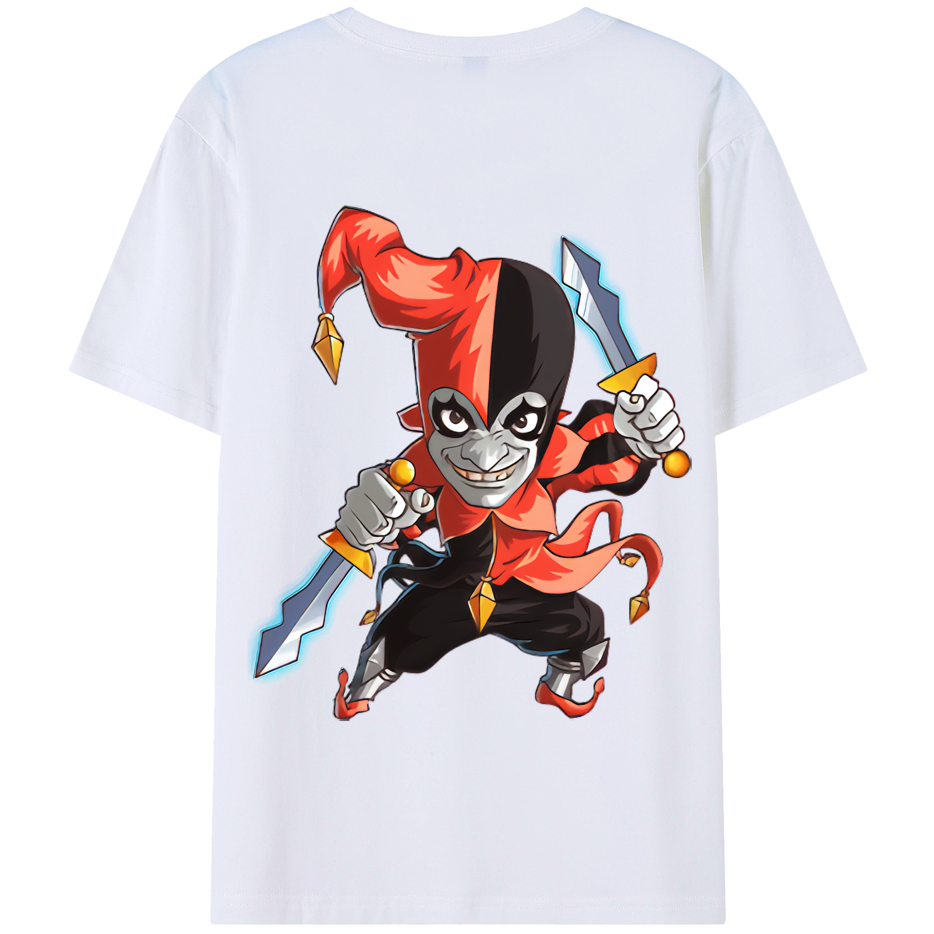 リーグ・オブ・レジェンド League of Legends LOL 綿100％半袖Tシャツ（背面プリント）