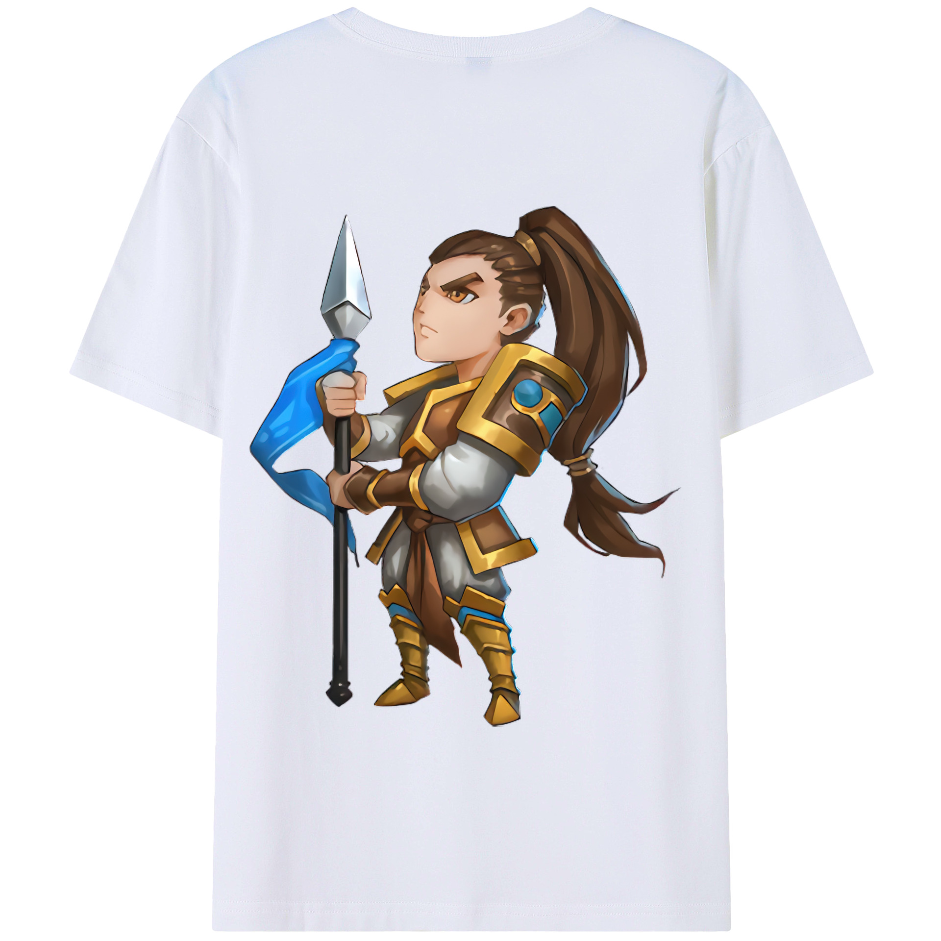 リーグ・オブ・レジェンド League of Legends LOL 綿100％半袖Tシャツ（背面プリント）