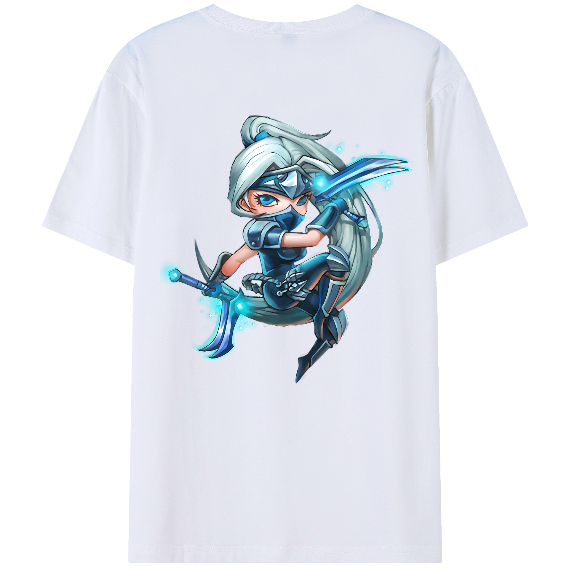 リーグ・オブ・レジェンド League of Legends LOL 綿100％半袖Tシャツ（背面プリント）