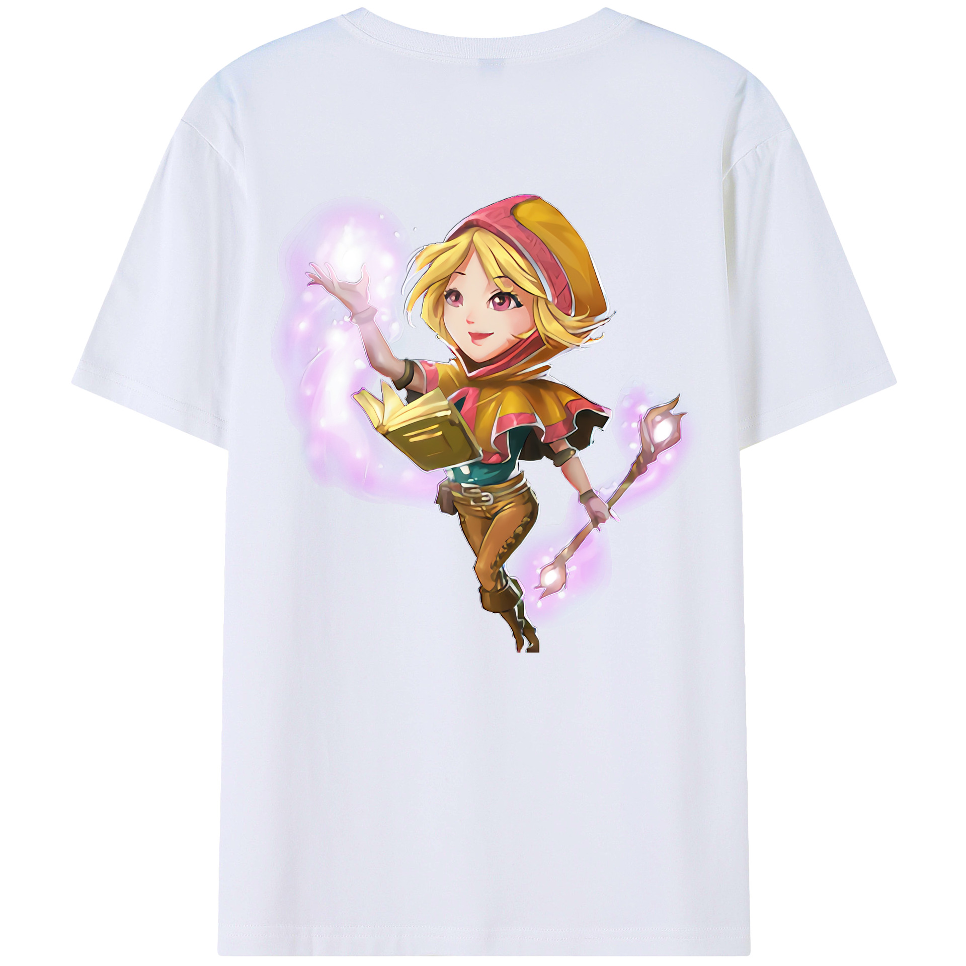 リーグ・オブ・レジェンド League of Legends LOL 綿100％半袖Tシャツ（背面プリント）