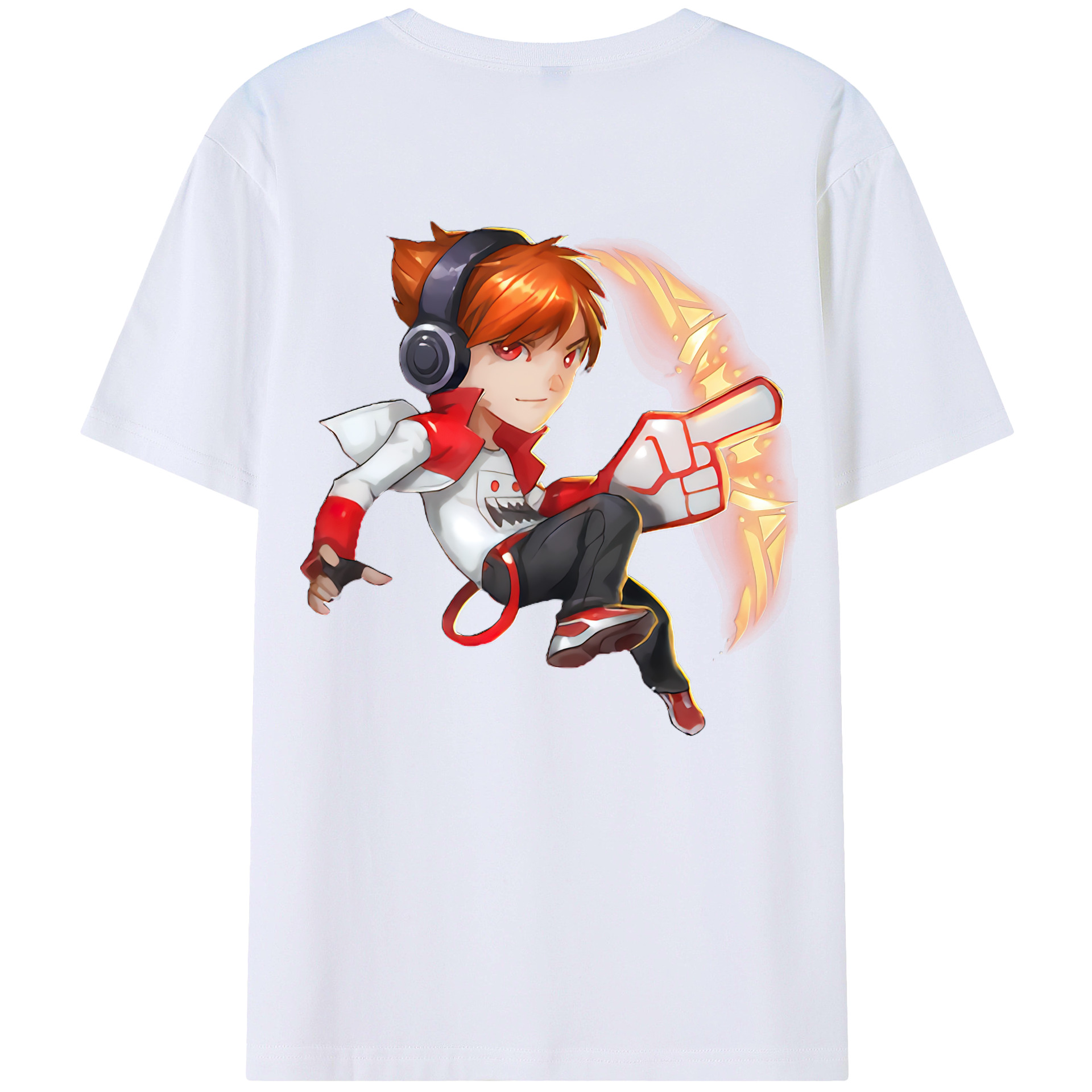 リーグ・オブ・レジェンド League of Legends LOL 綿100％半袖Tシャツ（背面プリント）