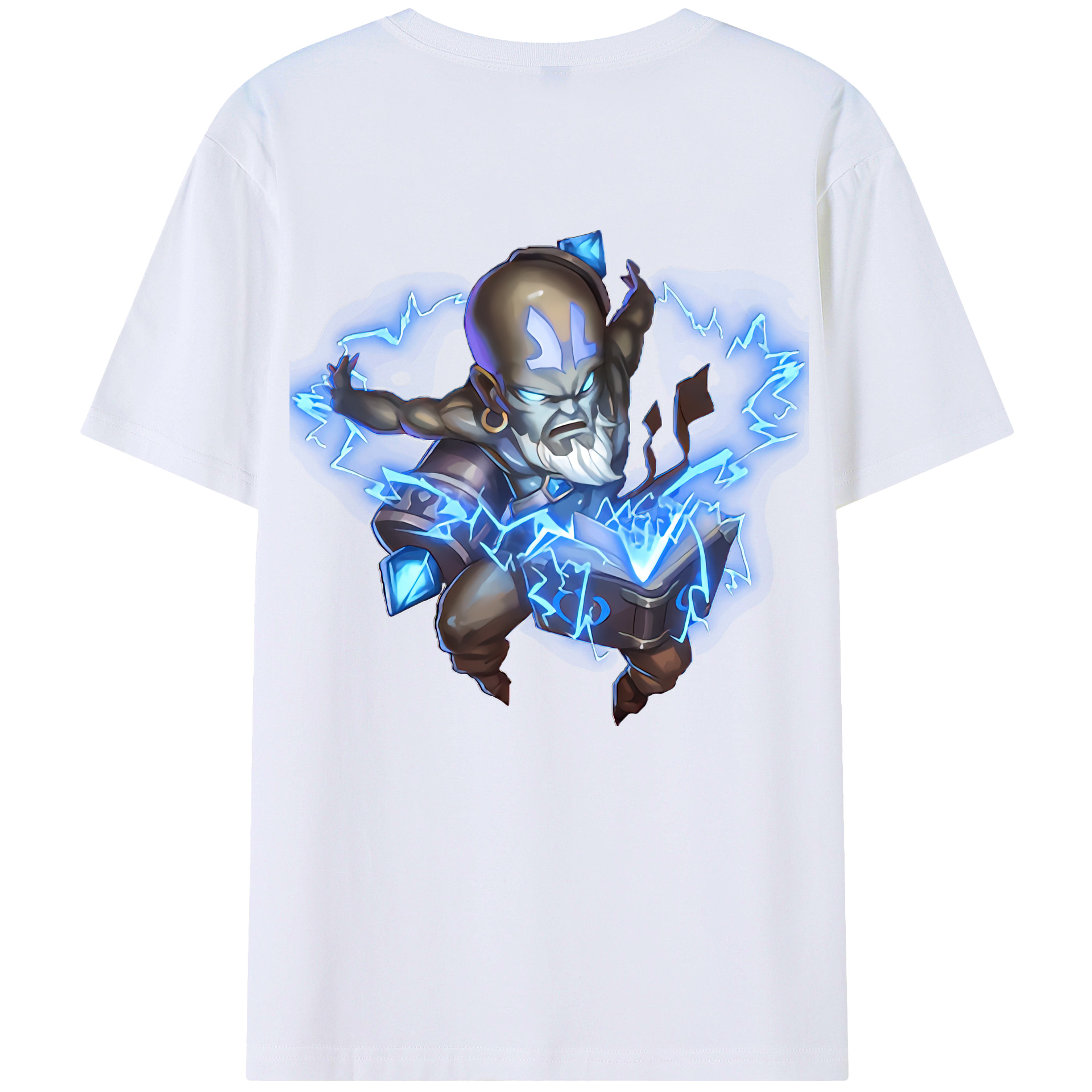 リーグ・オブ・レジェンド League of Legends LOL 綿100％半袖Tシャツ（背面プリント）