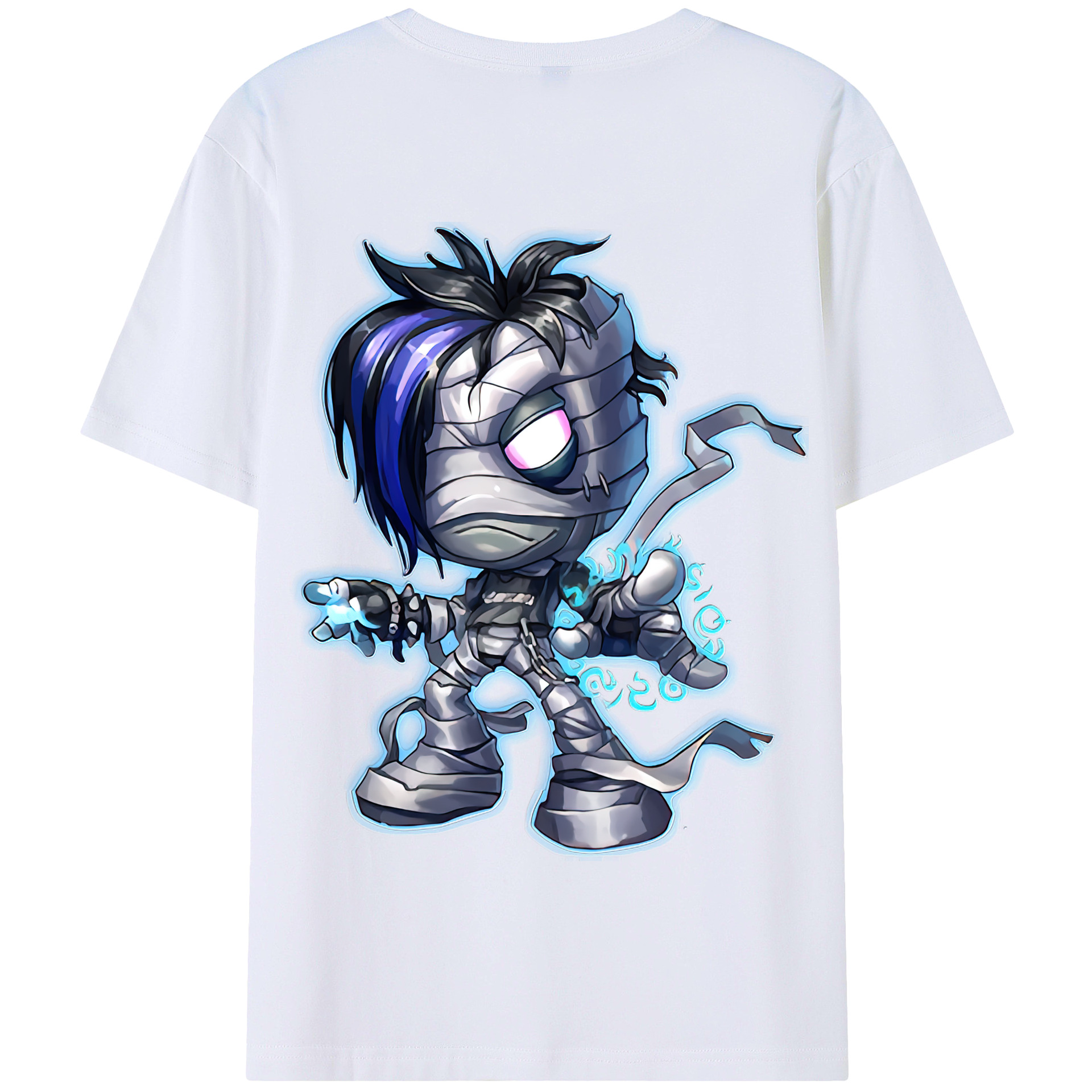 リーグ・オブ・レジェンド League of Legends LOL 綿100％半袖Tシャツ（背面プリント）