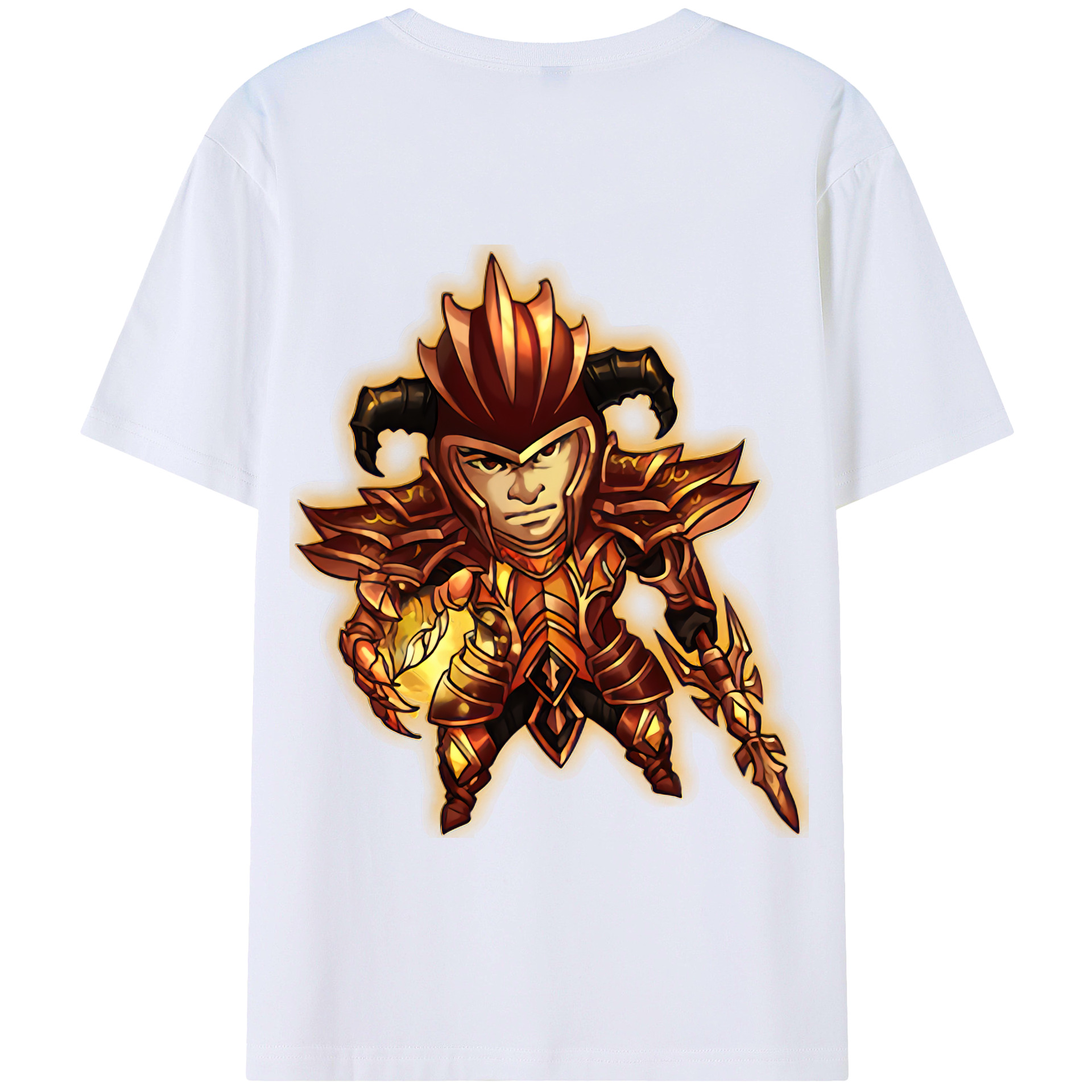 リーグ・オブ・レジェンド League of Legends LOL 綿100％半袖Tシャツ（背面プリント）