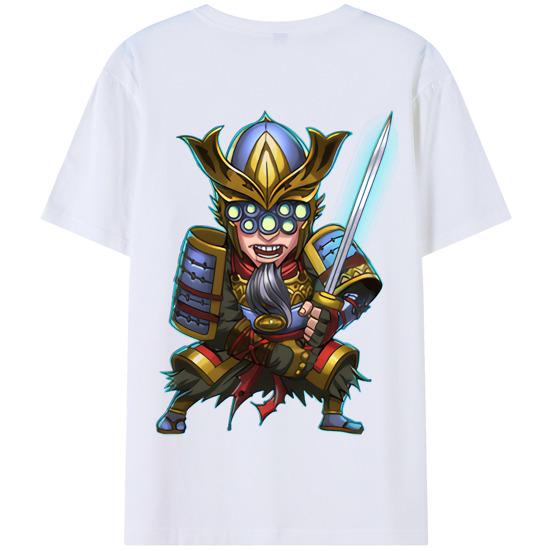 リーグ・オブ・レジェンド League of Legends LOL 綿100％半袖Tシャツ（背面プリント）