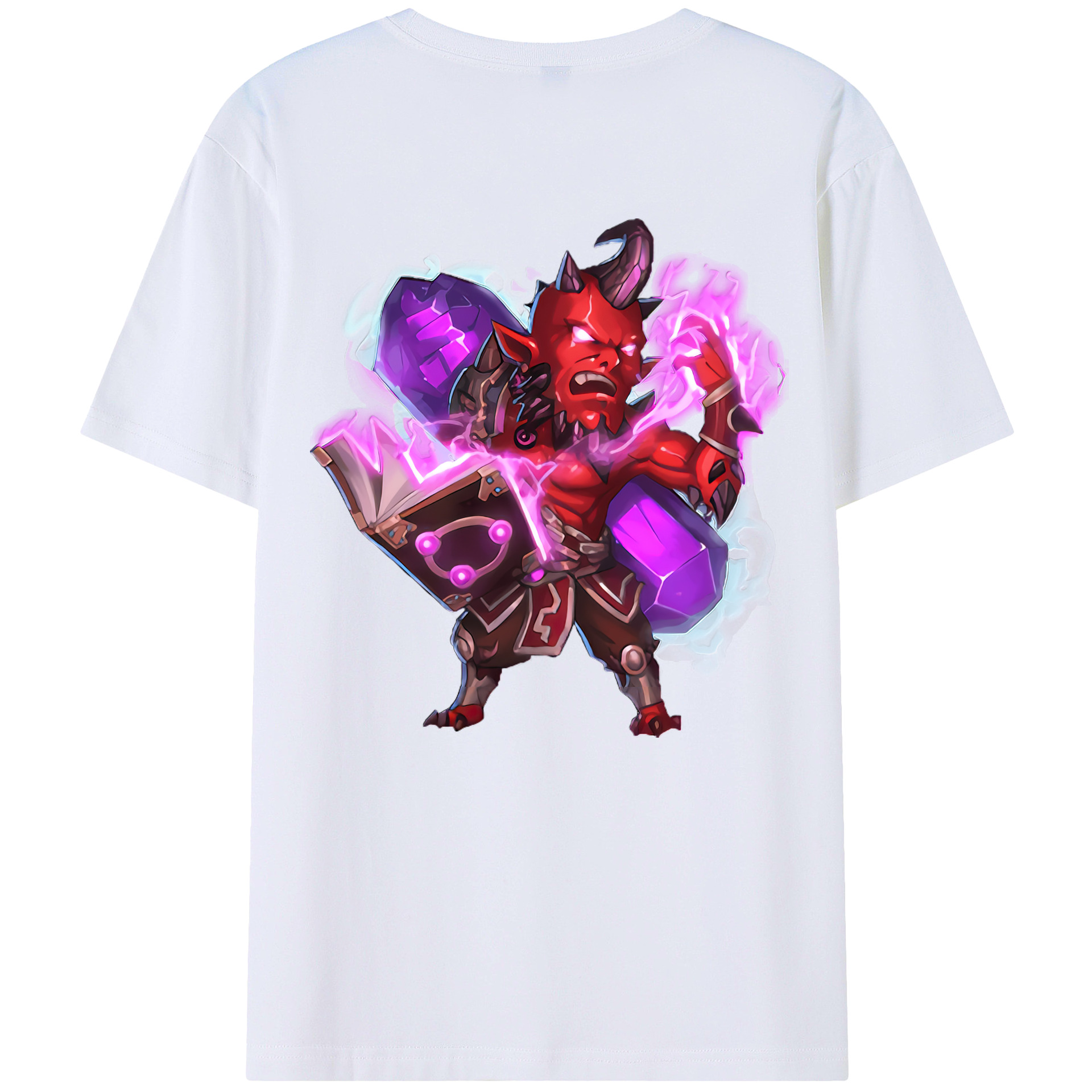 リーグ・オブ・レジェンド League of Legends LOL 綿100％半袖Tシャツ（背面プリント）